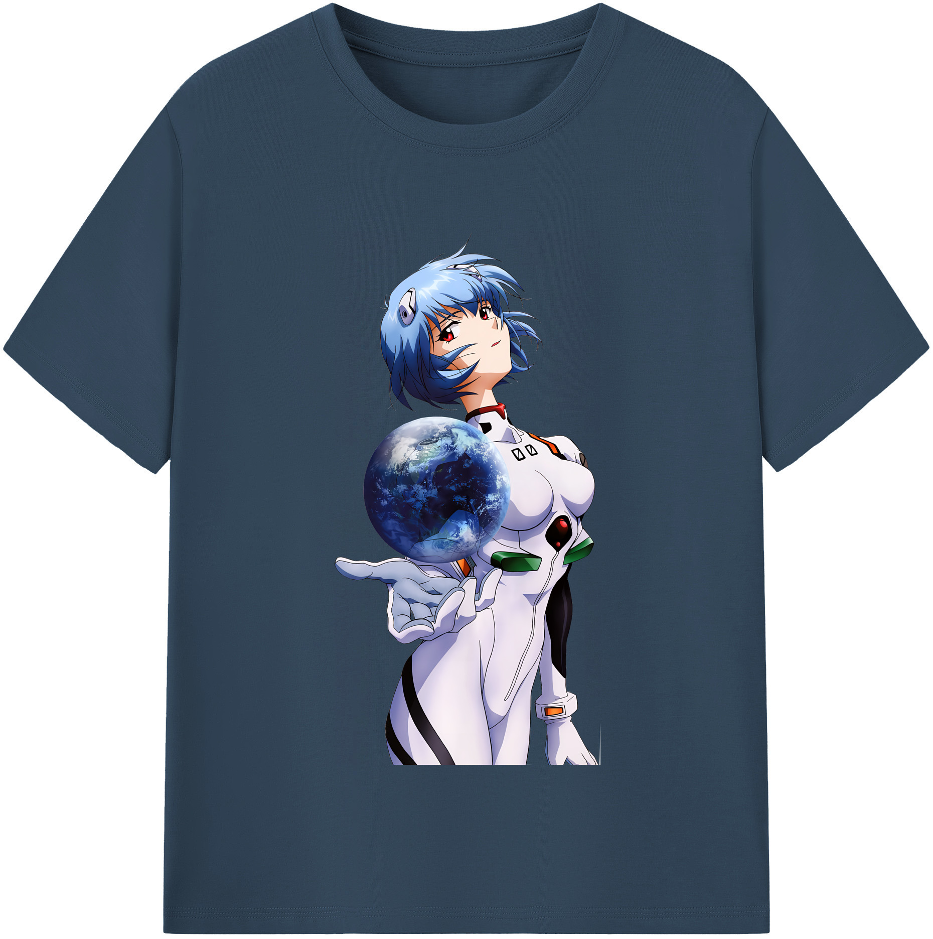 （画像用） EVA 新世紀エヴァンゲリオン 綿100％半袖Tシャツ（フロントプリント）