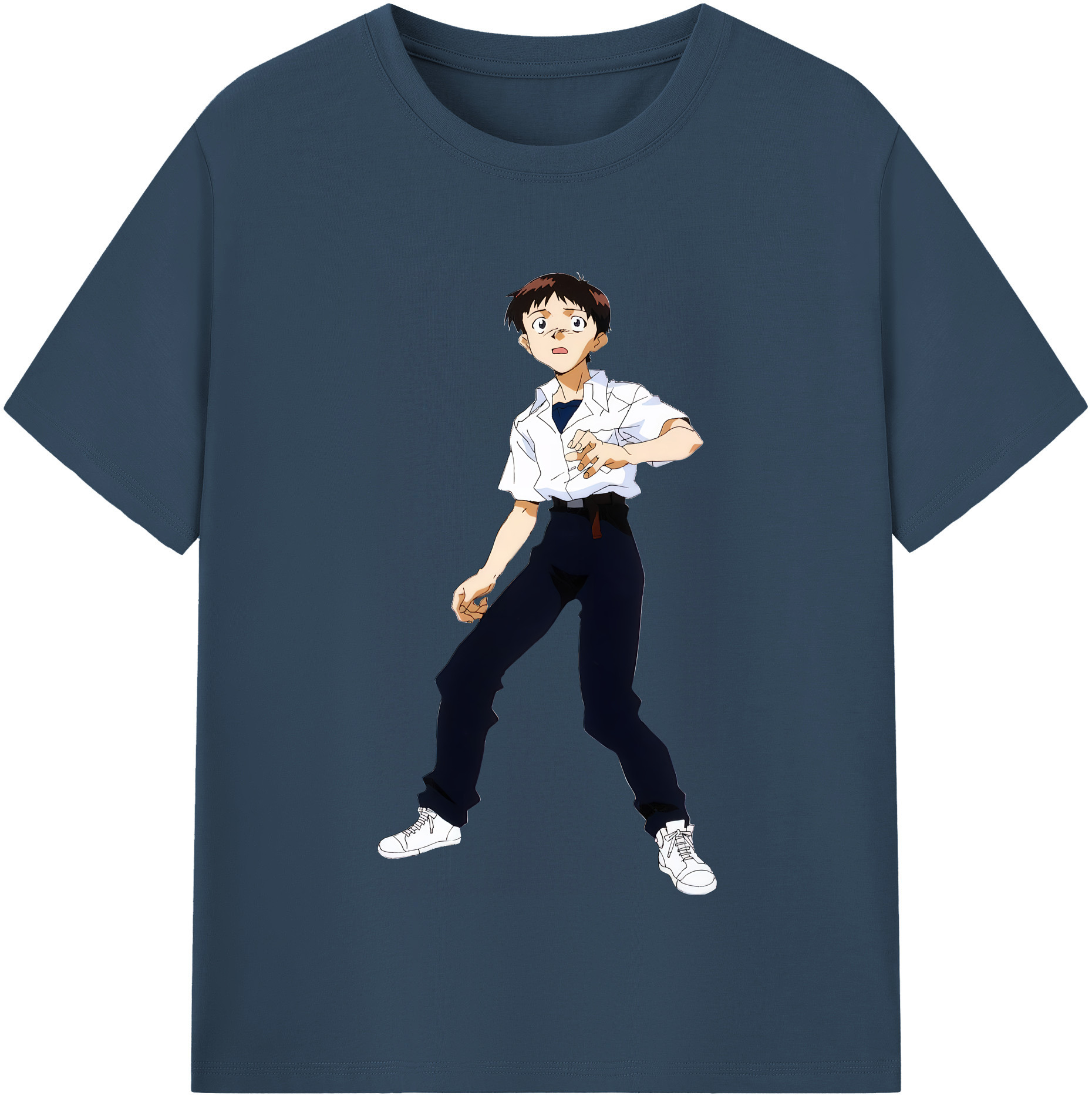 （画像用） EVA 新世紀エヴァンゲリオン 綿100％半袖Tシャツ（フロントプリント）