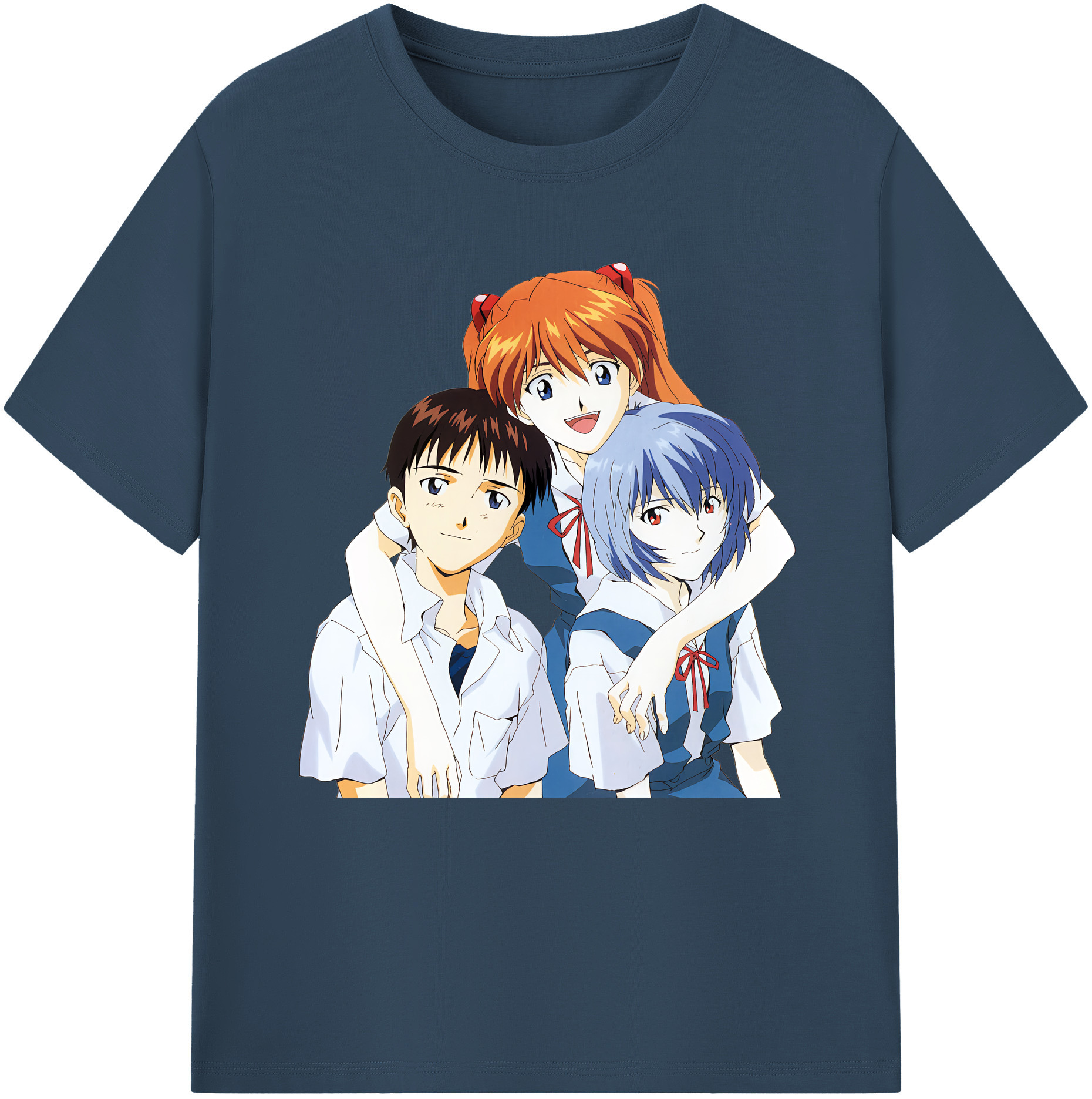 （画像用） EVA 新世紀エヴァンゲリオン 綿100％半袖Tシャツ（フロントプリント）