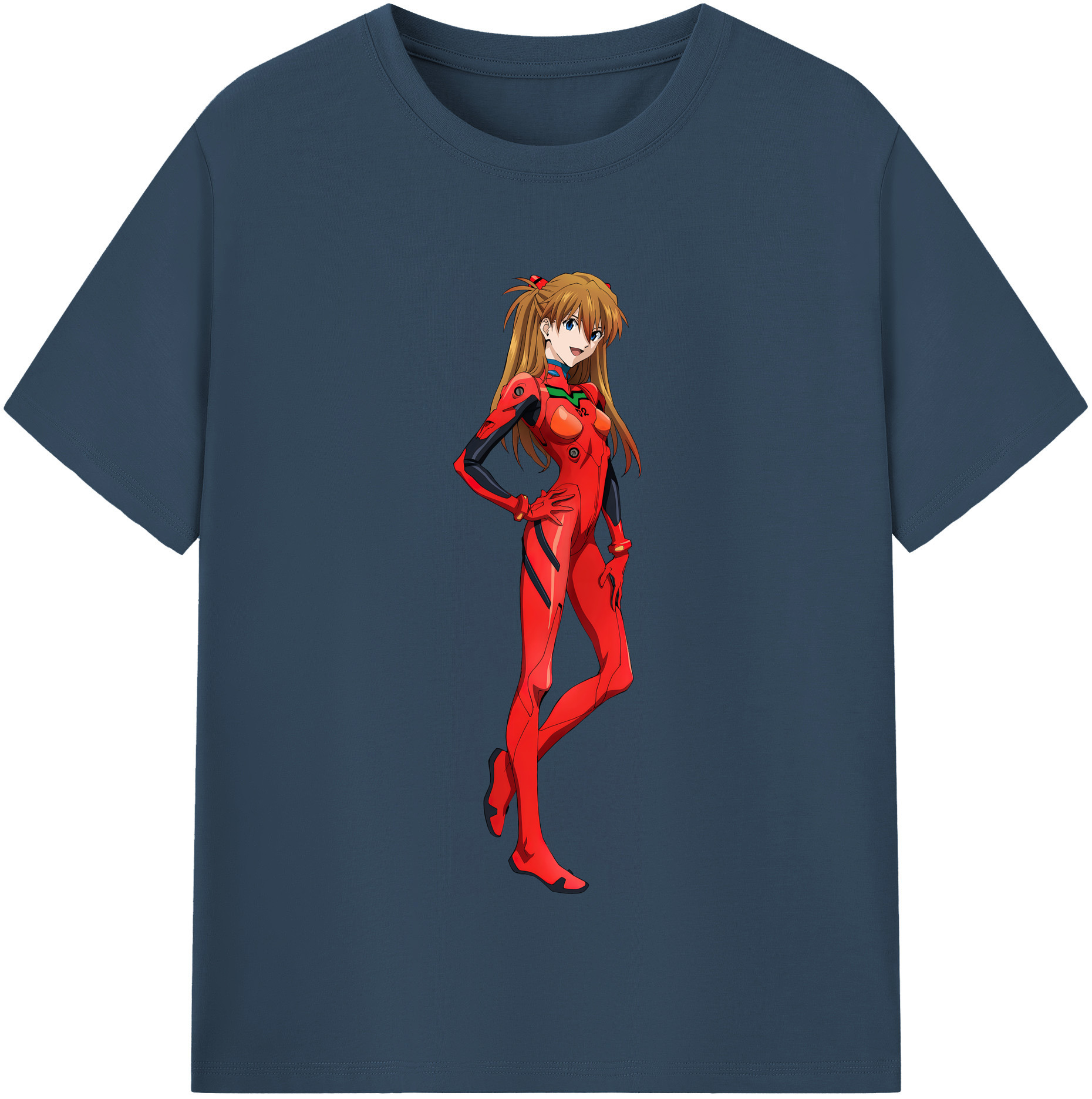 （画像用） EVA 新世紀エヴァンゲリオン 綿100％半袖Tシャツ（フロントプリント）