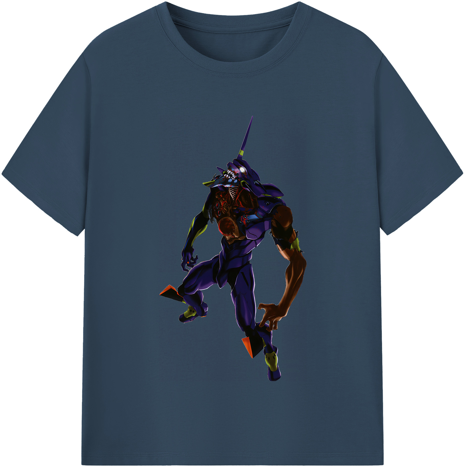 （画像用） EVA 新世紀エヴァンゲリオン 綿100％半袖Tシャツ（フロントプリント）