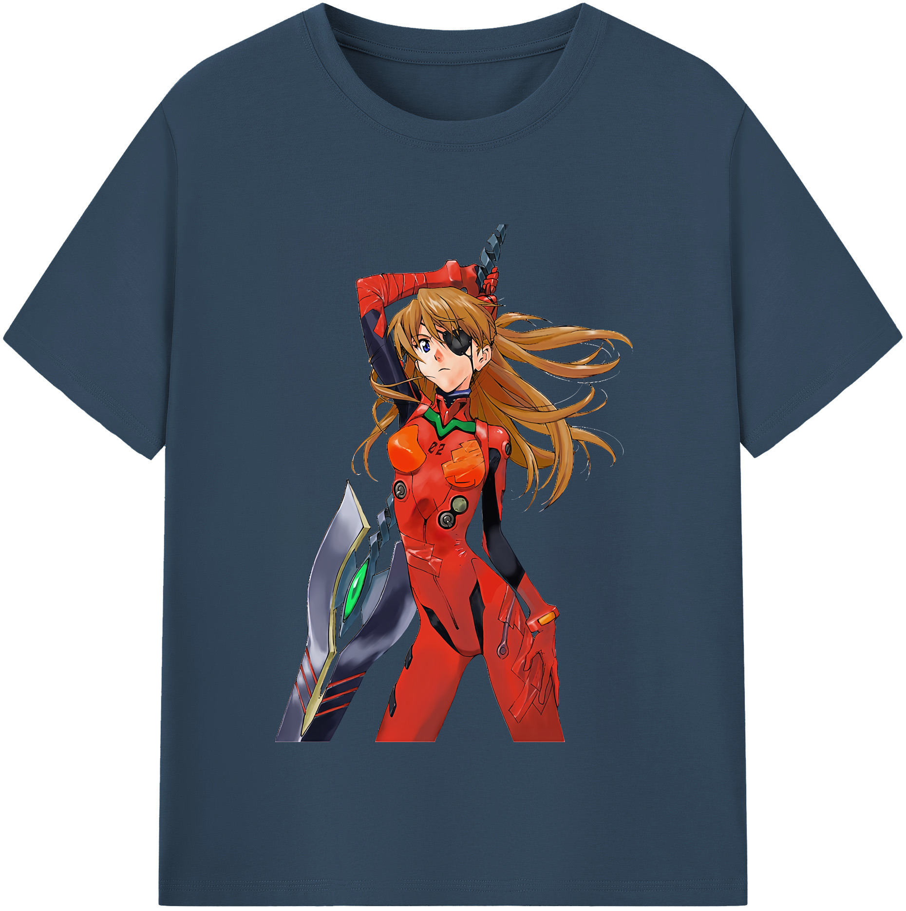 （画像用） EVA 新世紀エヴァンゲリオン 綿100％半袖Tシャツ（フロントプリント）
