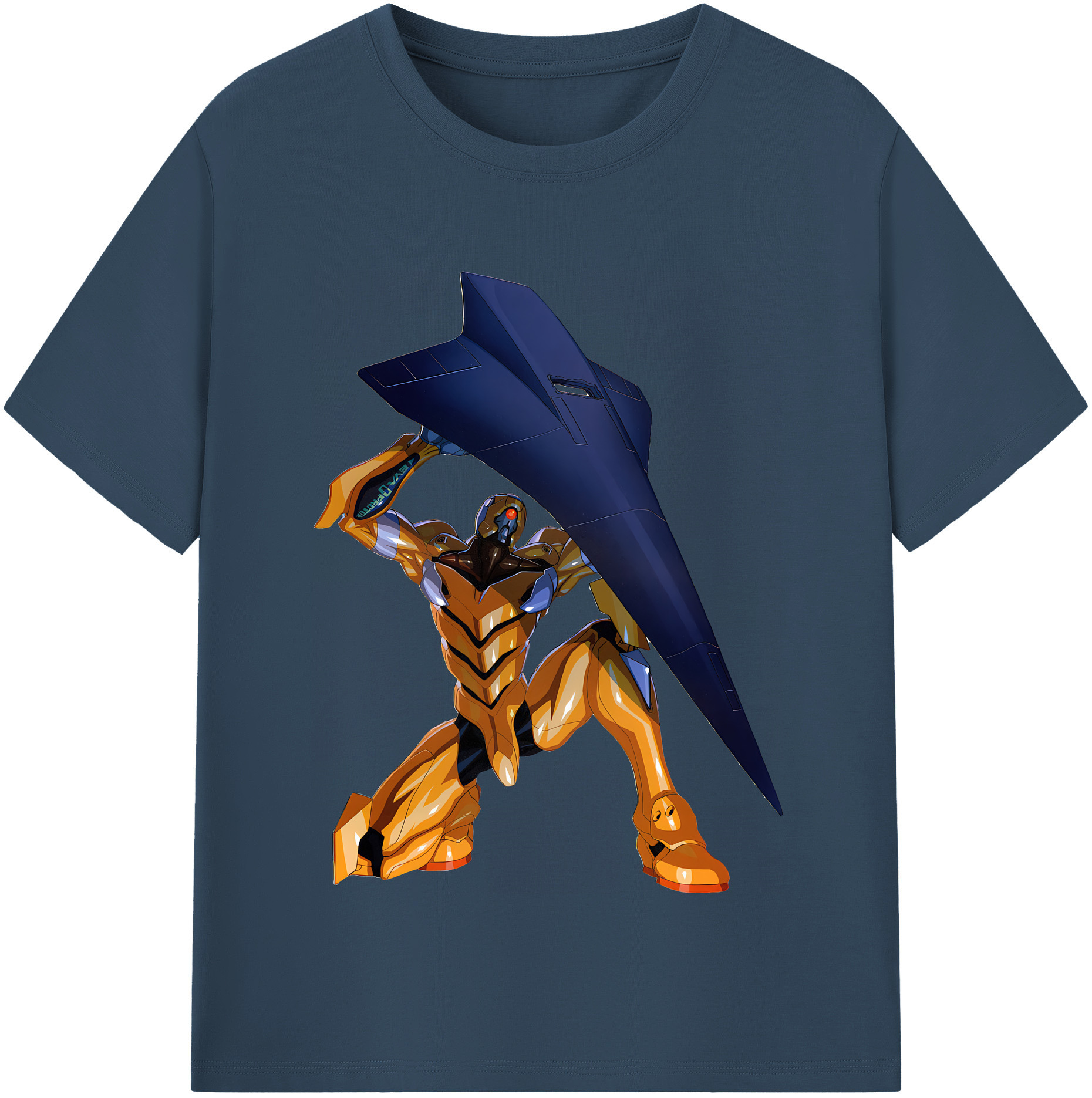 （画像用） EVA 新世紀エヴァンゲリオン 綿100％半袖Tシャツ（フロントプリント）