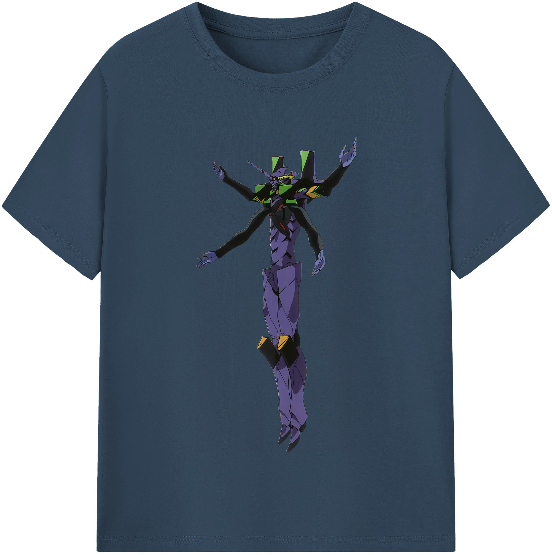 （画像用） EVA 新世紀エヴァンゲリオン 綿100％半袖Tシャツ（フロントプリント）