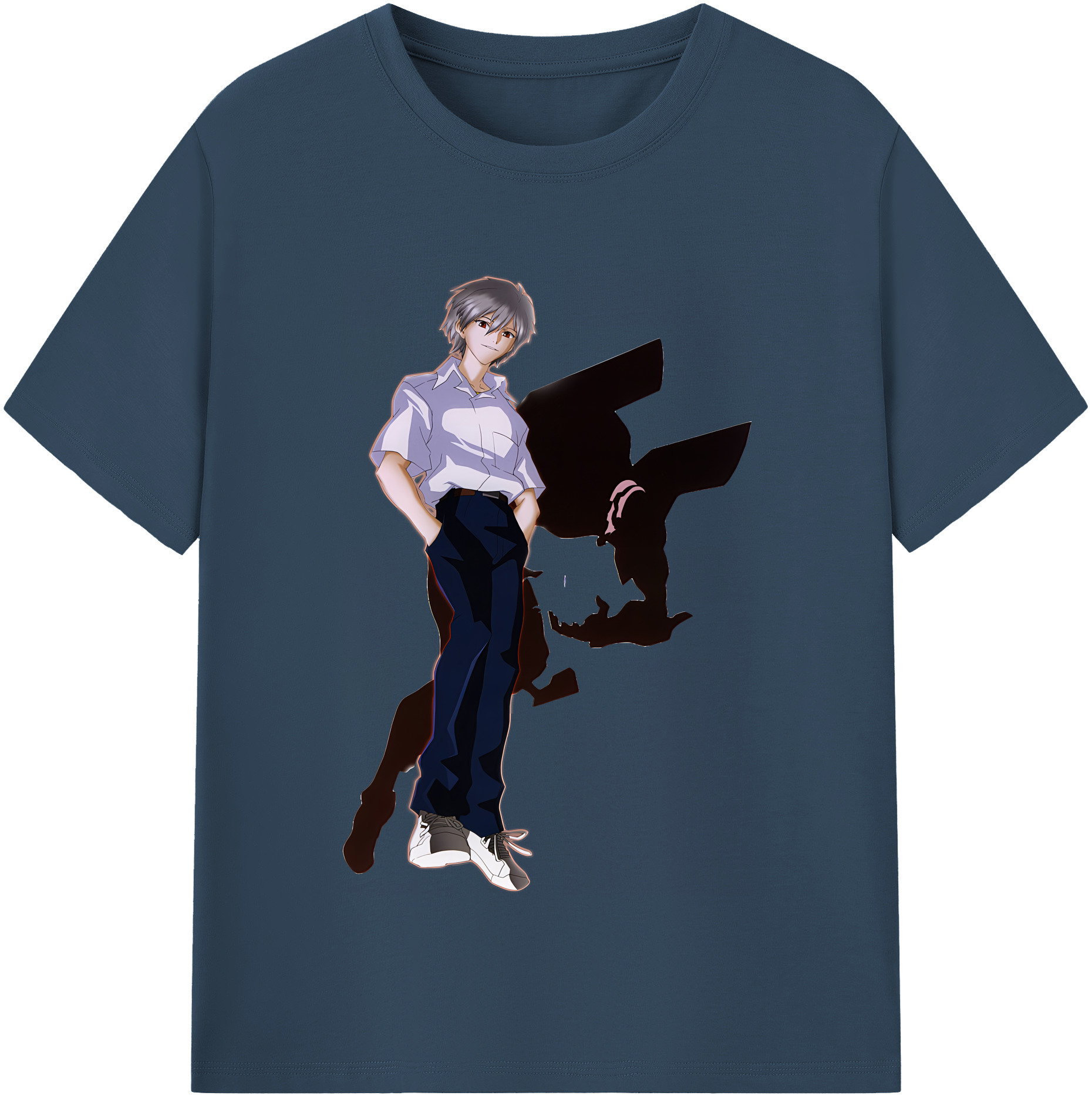 （画像用） EVA 新世紀エヴァンゲリオン 綿100％半袖Tシャツ（フロントプリント）
