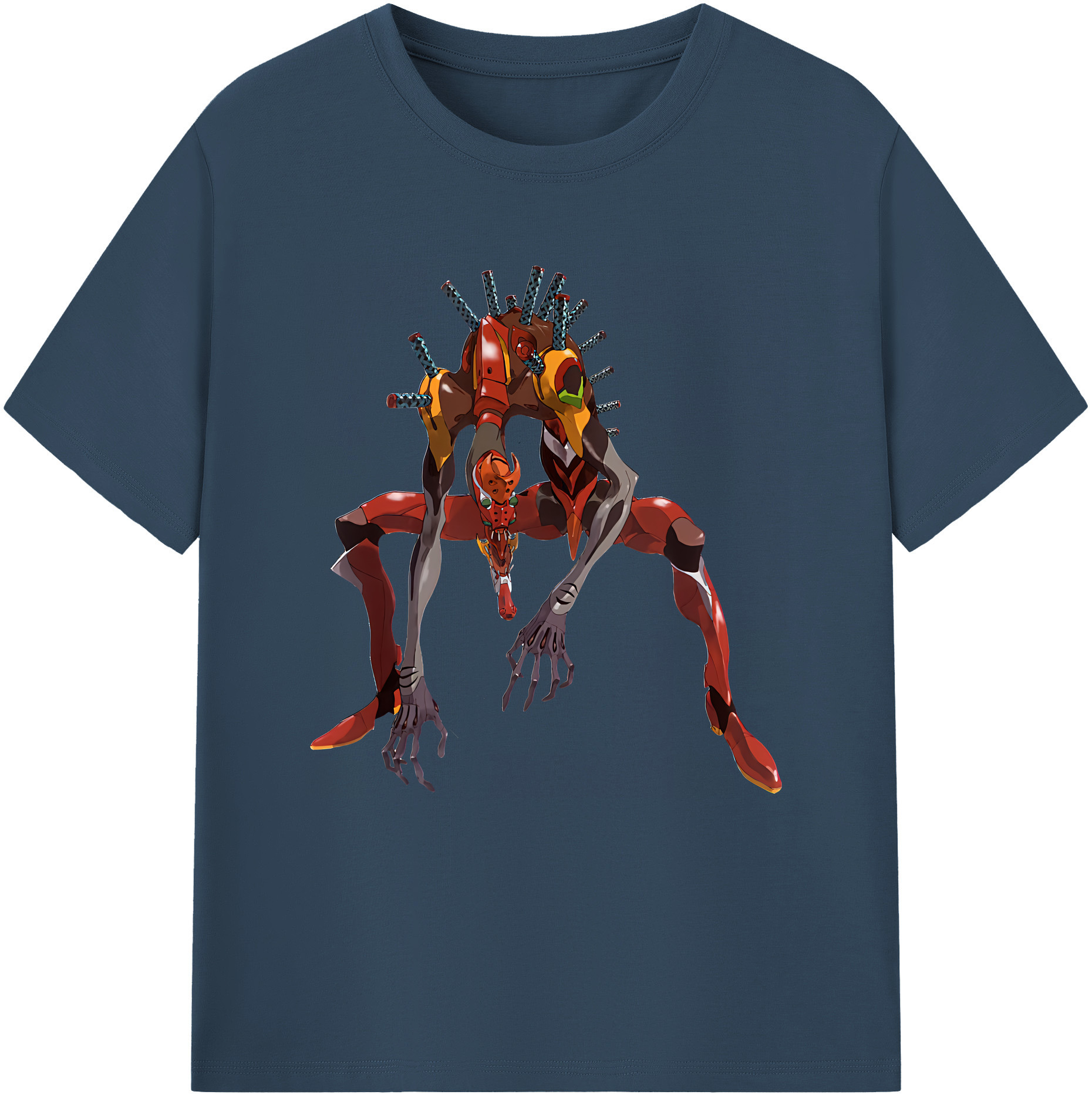 （画像用） EVA 新世紀エヴァンゲリオン 綿100％半袖Tシャツ（フロントプリント）