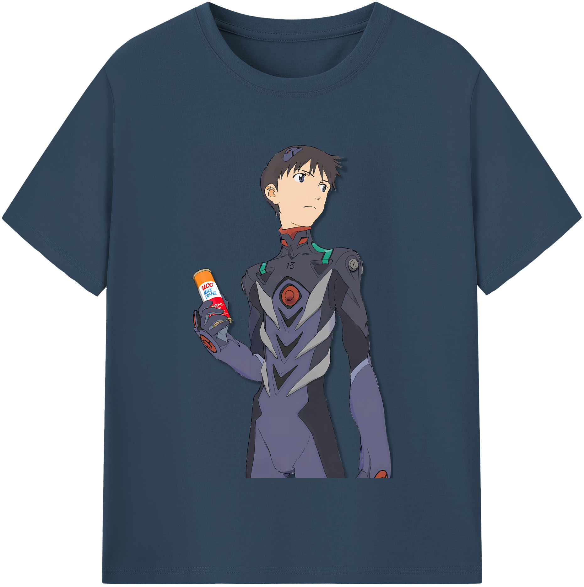 （画像用） EVA 新世紀エヴァンゲリオン 綿100％半袖Tシャツ（フロントプリント）