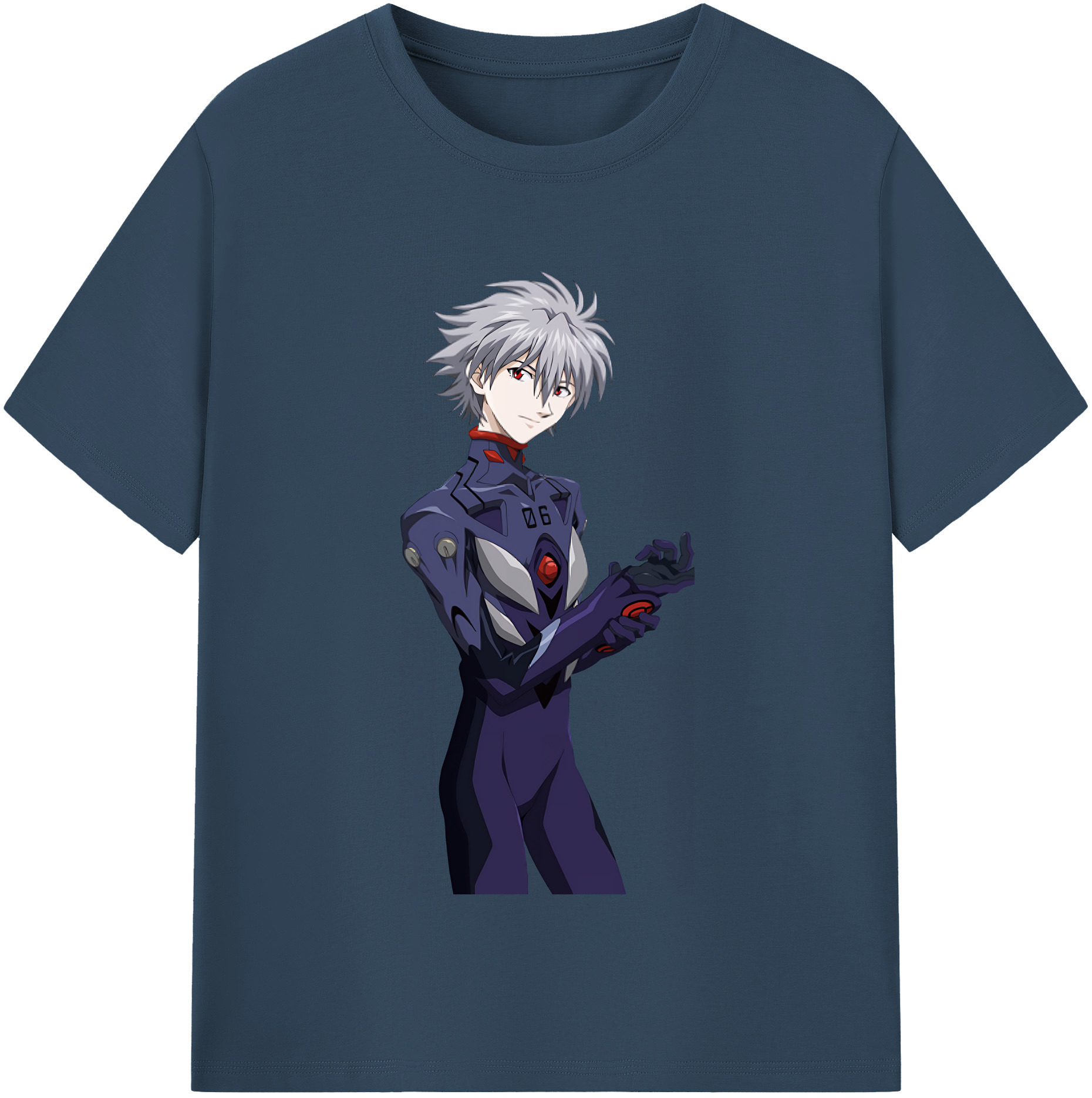 （画像用） EVA 新世紀エヴァンゲリオン 綿100％半袖Tシャツ（フロントプリント）