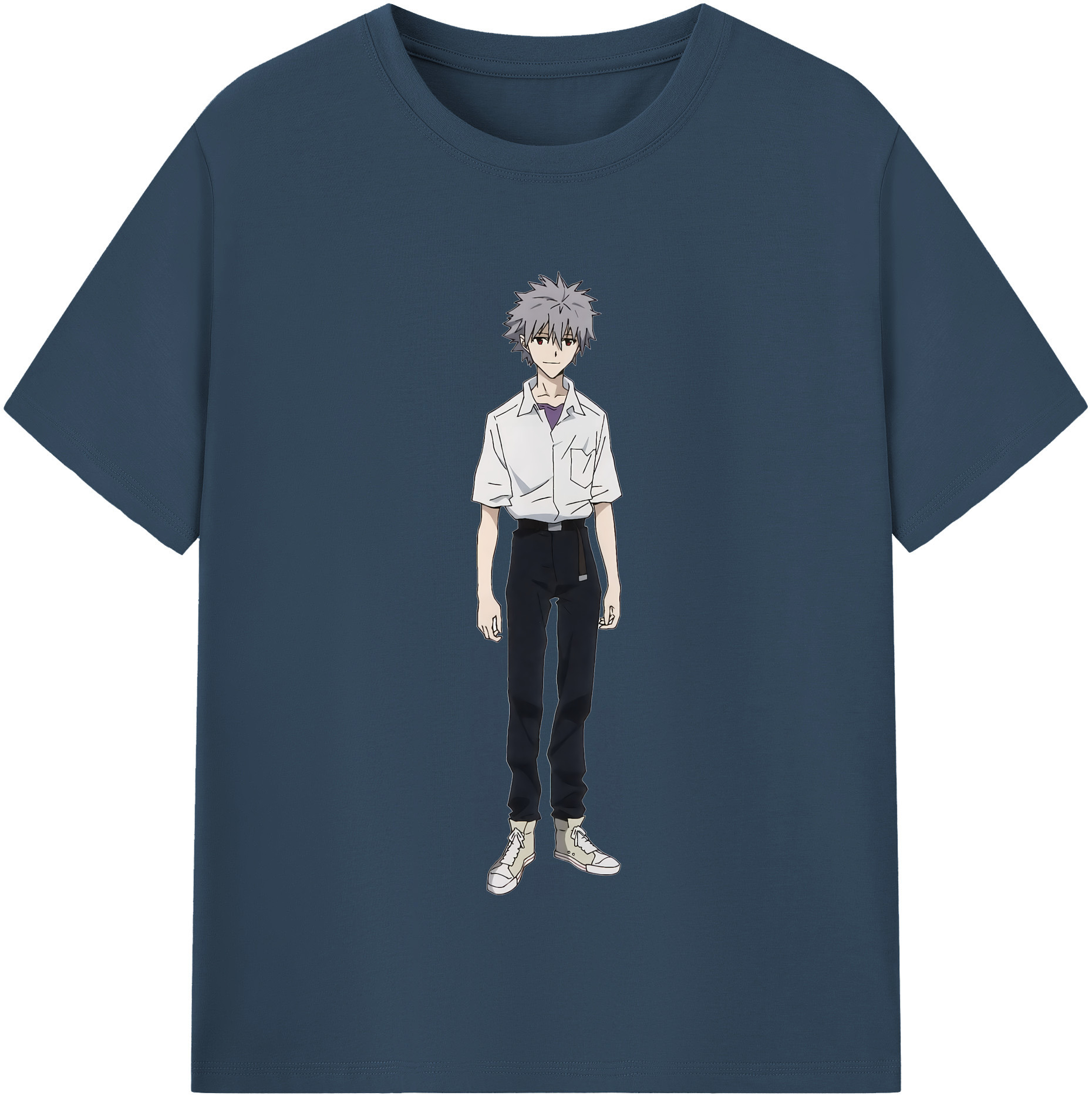 （画像用） EVA 新世紀エヴァンゲリオン 綿100％半袖Tシャツ（フロントプリント）