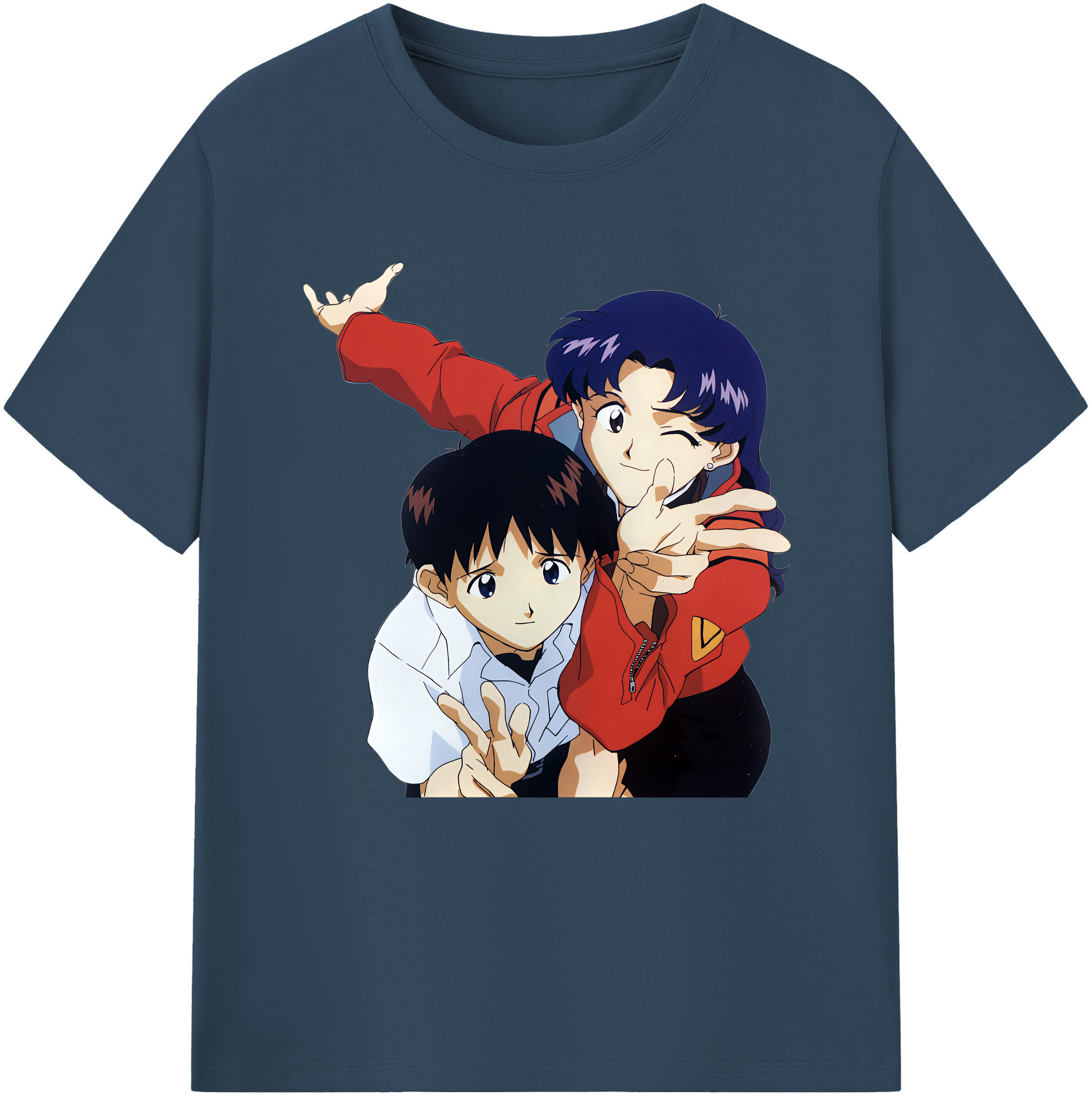 （画像用） EVA 新世紀エヴァンゲリオン 綿100％半袖Tシャツ（フロントプリント）