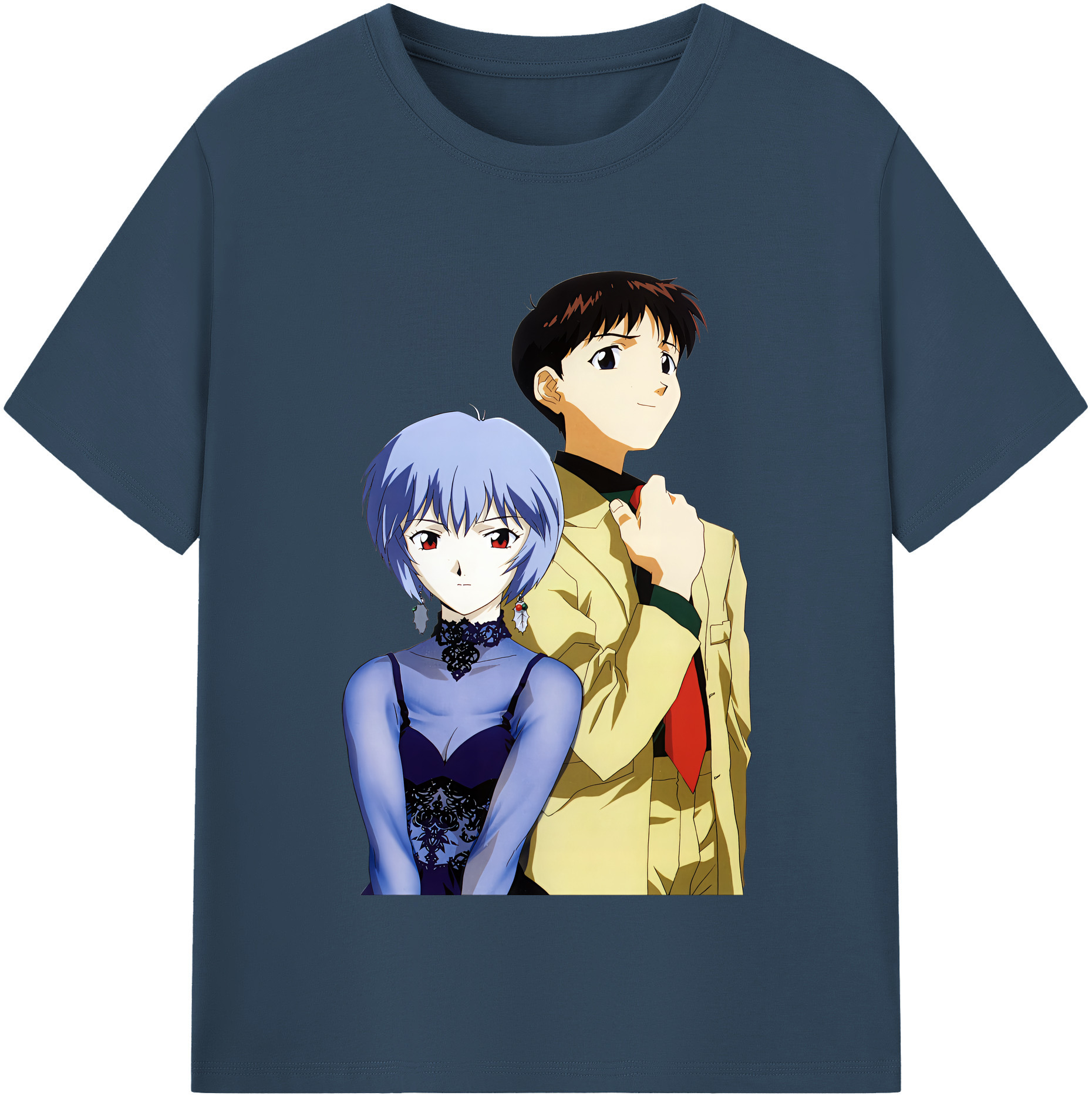 （画像用） EVA 新世紀エヴァンゲリオン 綿100％半袖Tシャツ（フロントプリント）