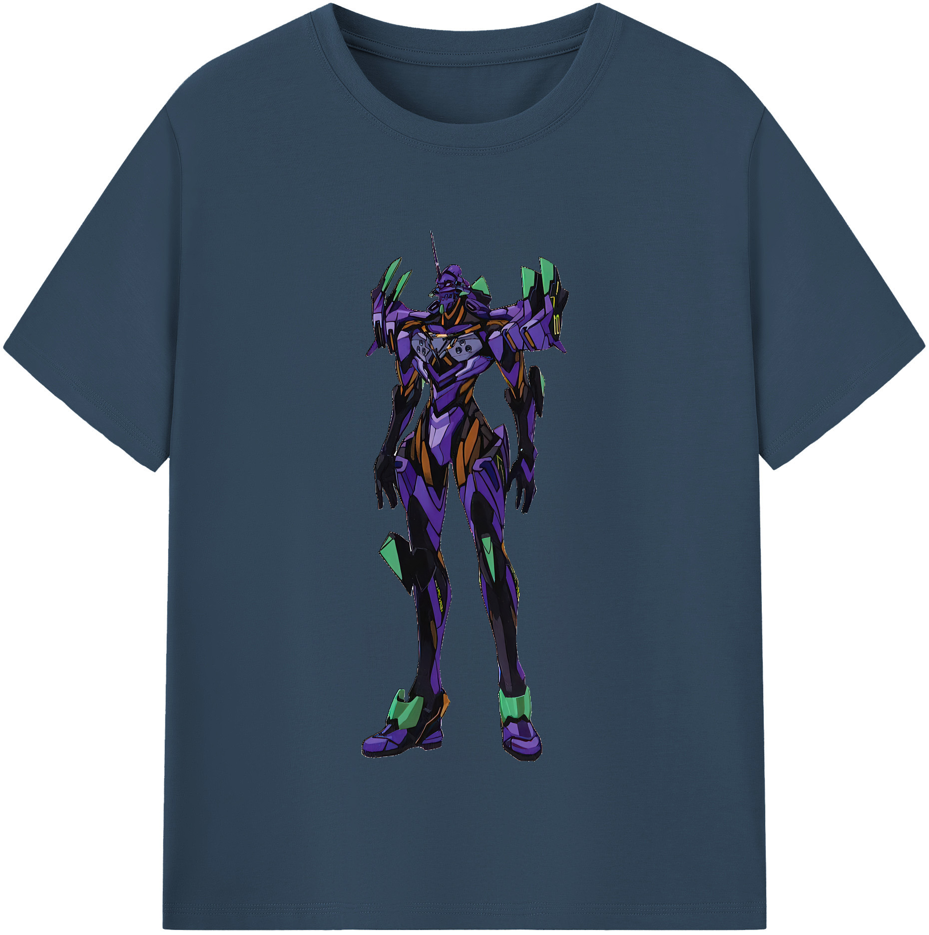 （画像用） EVA 新世紀エヴァンゲリオン 綿100％半袖Tシャツ（フロントプリント）