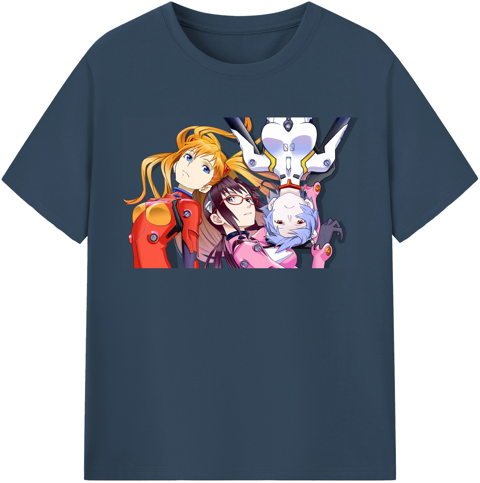 （画像用） EVA 新世紀エヴァンゲリオン 綿100％半袖Tシャツ（フロントプリント）