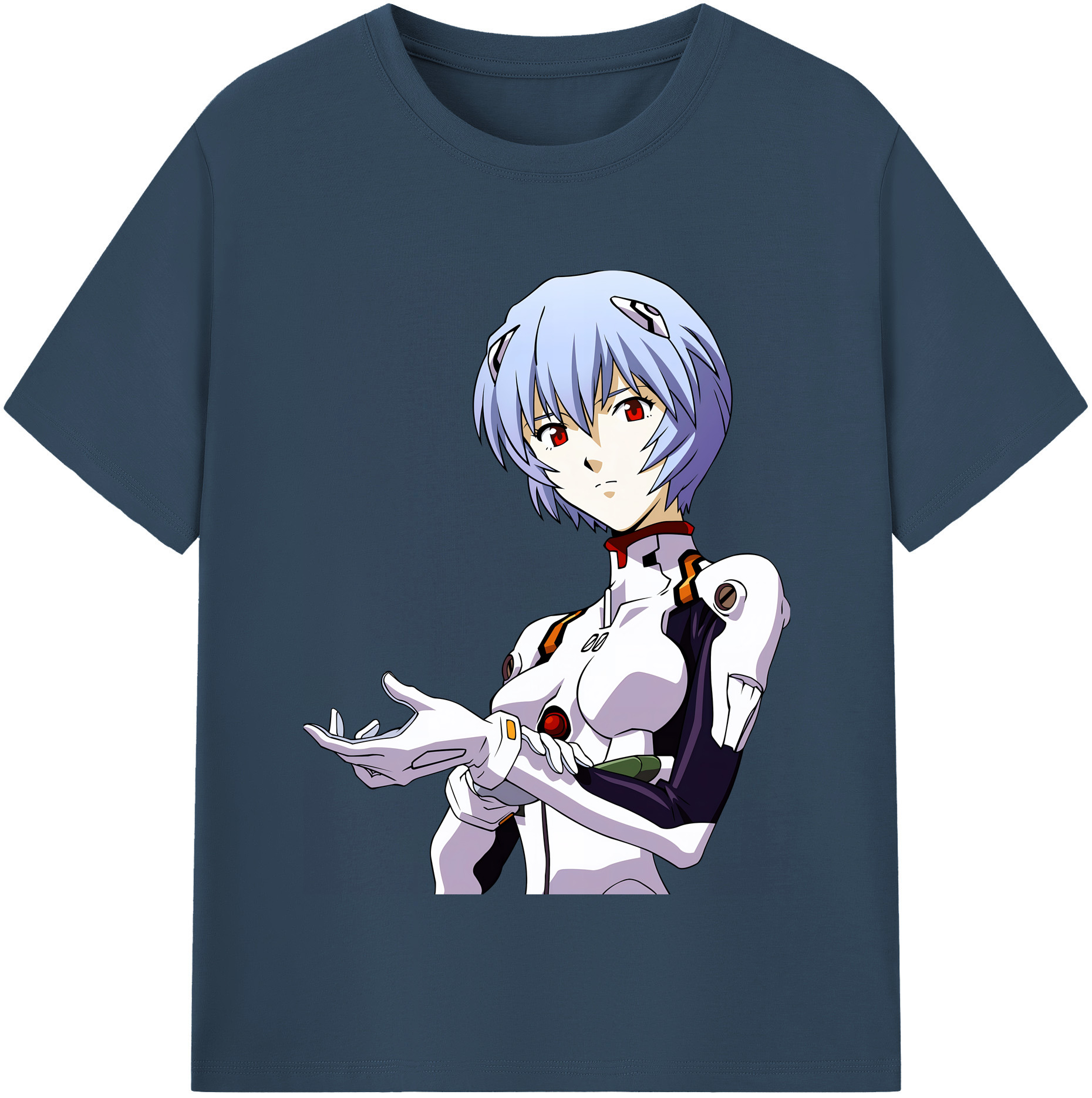 （画像用） EVA 新世紀エヴァンゲリオン 綿100％半袖Tシャツ（フロントプリント）