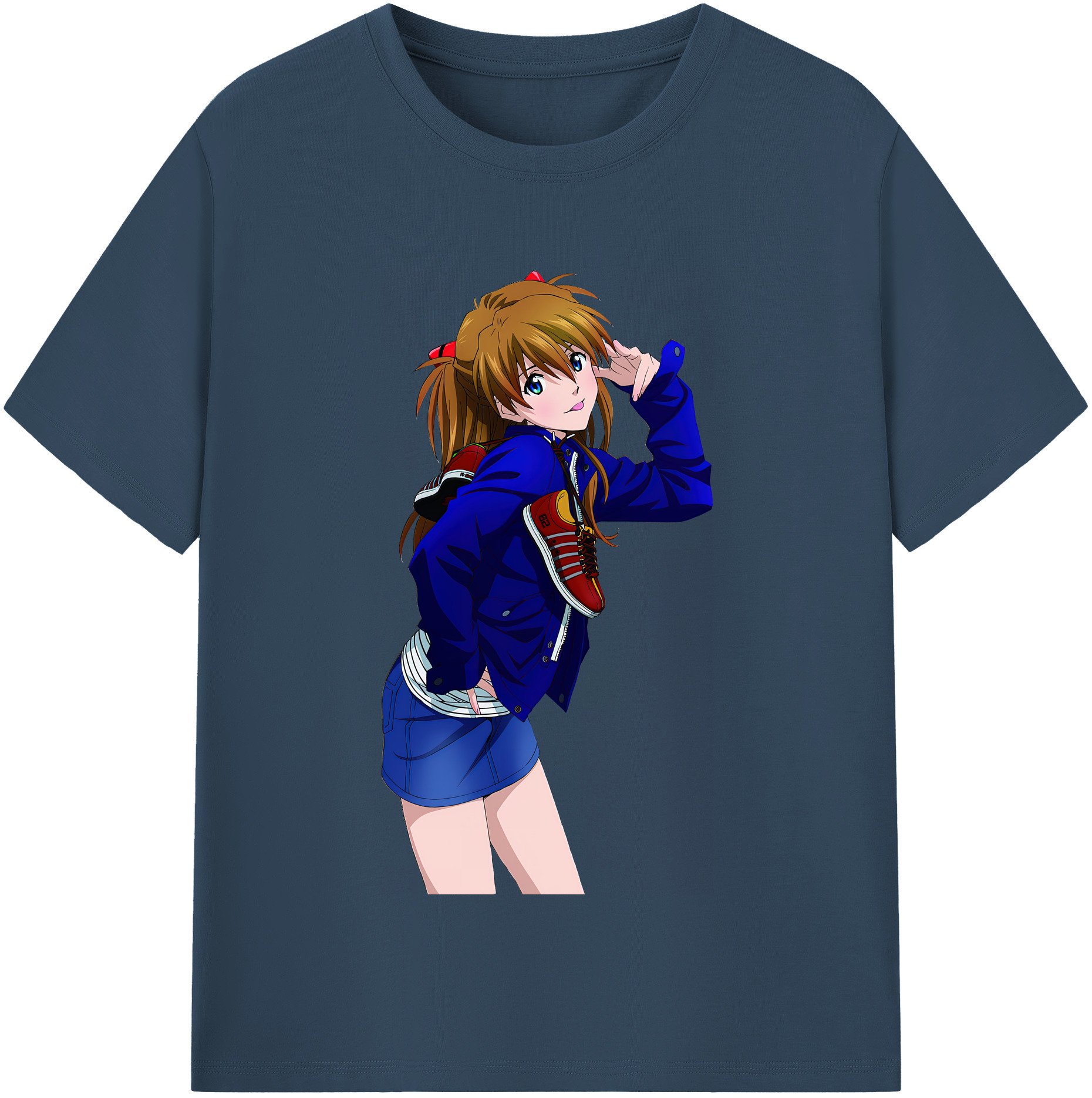 （画像用） EVA 新世紀エヴァンゲリオン 綿100％半袖Tシャツ（フロントプリント）