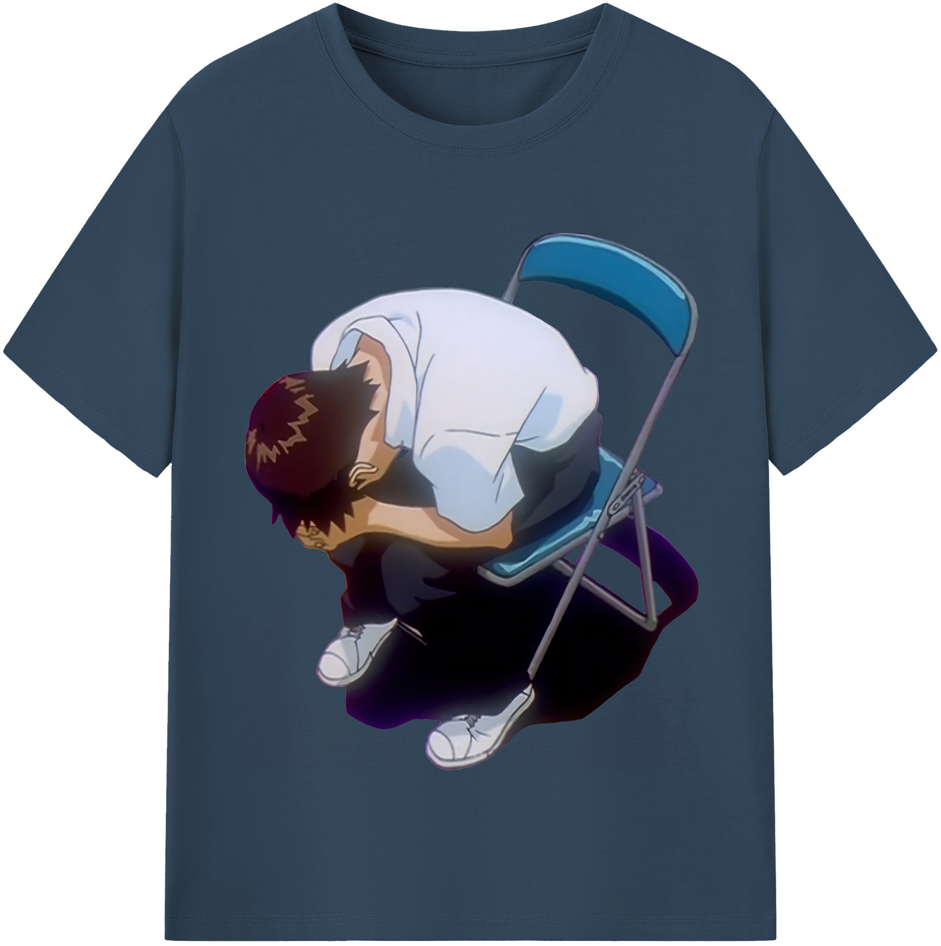 （画像用） EVA 新世紀エヴァンゲリオン 綿100％半袖Tシャツ（フロントプリント）