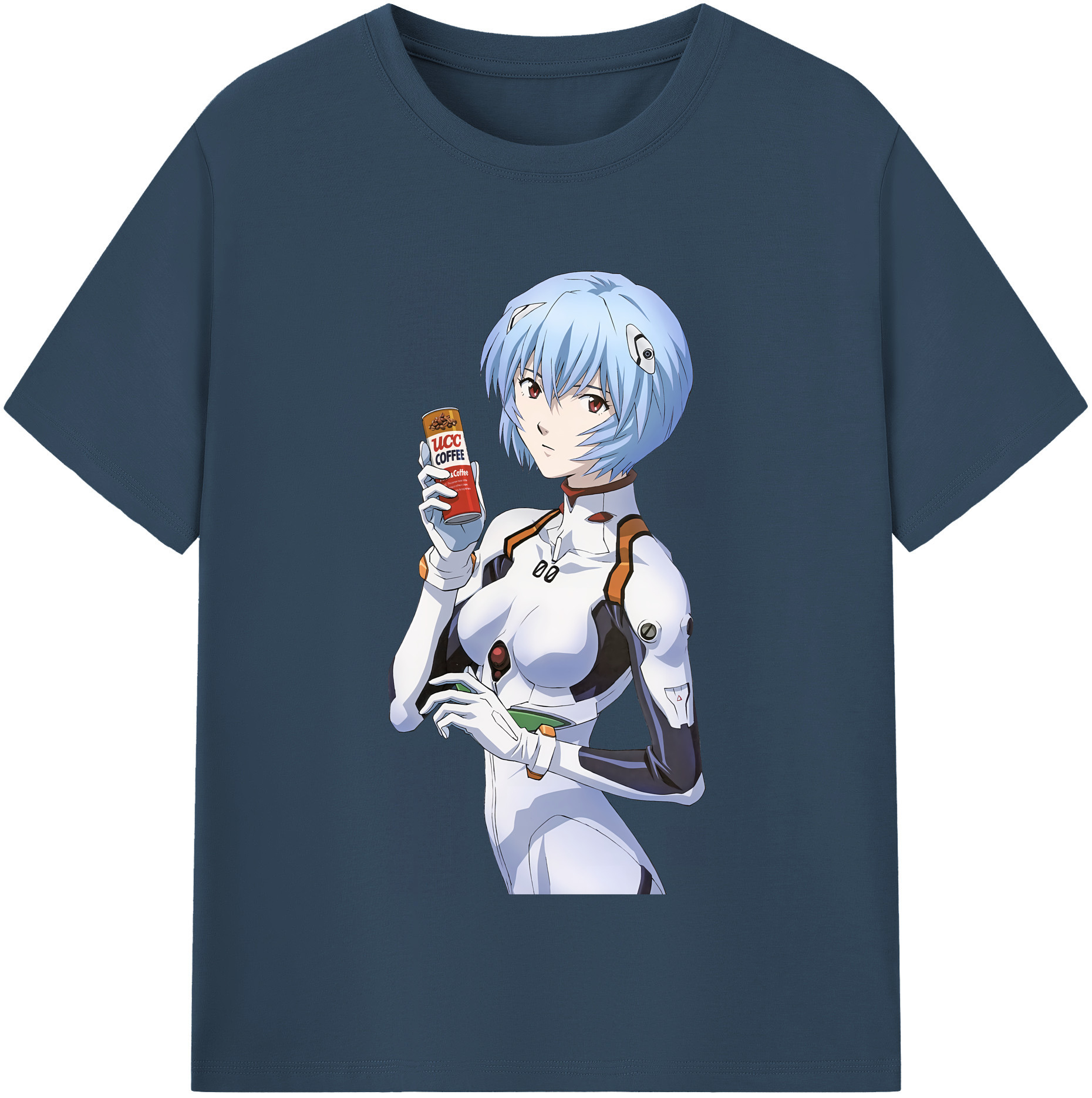 （画像用） EVA 新世紀エヴァンゲリオン 綿100％半袖Tシャツ（フロントプリント）