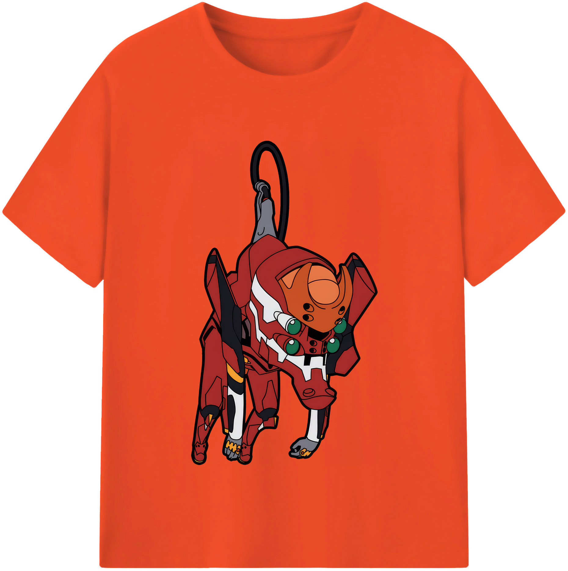 （画像用） EVA 新世紀エヴァンゲリオン 綿100％半袖Tシャツ（フロントプリント）