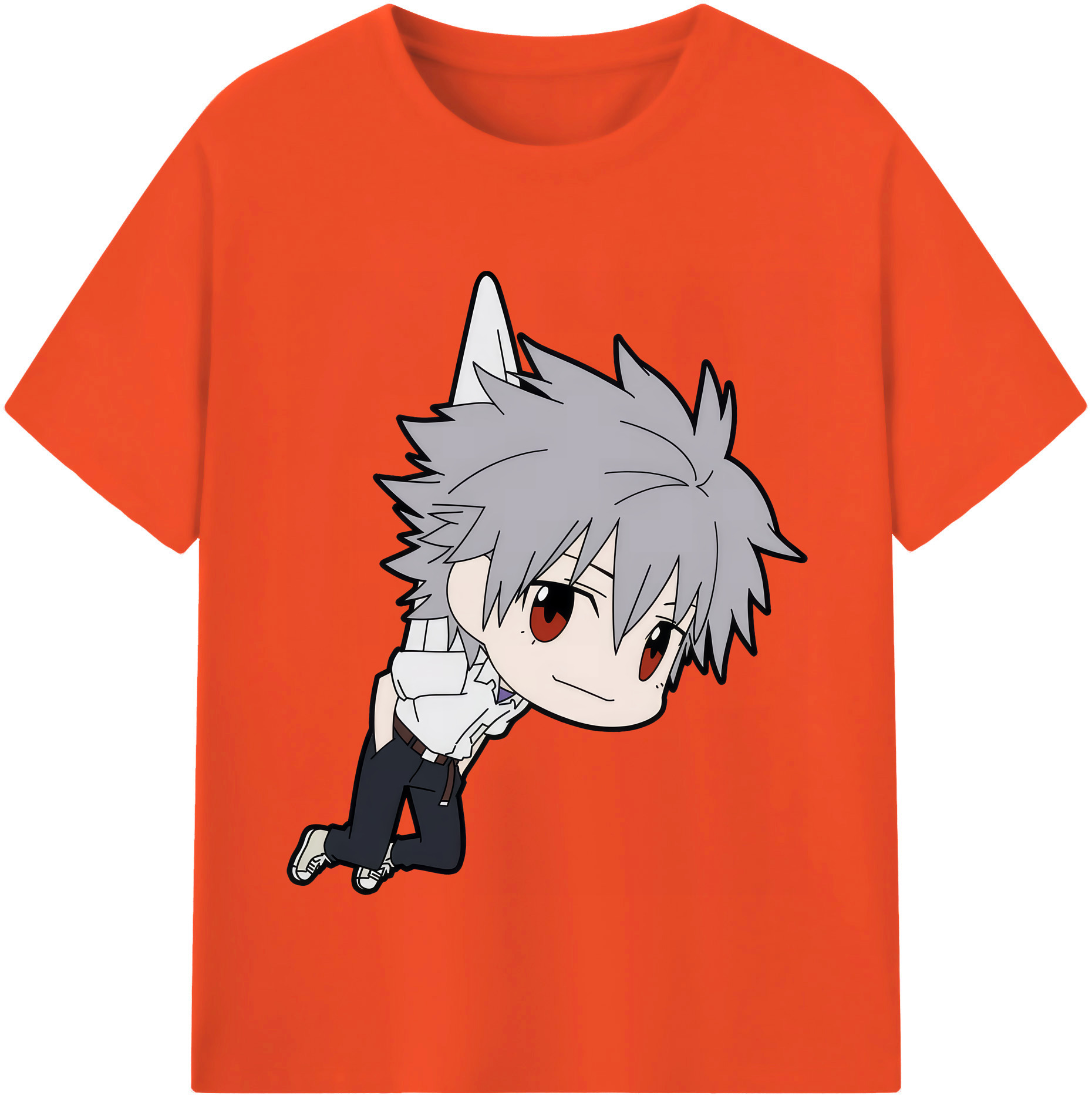 （画像用） EVA 新世紀エヴァンゲリオン 綿100％半袖Tシャツ（フロントプリント）