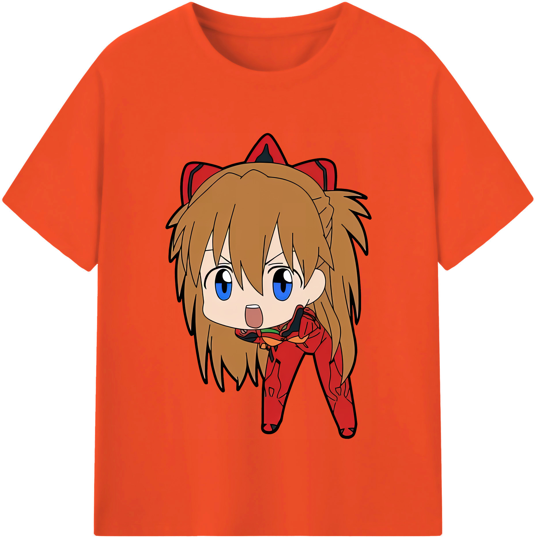 （画像用） EVA 新世紀エヴァンゲリオン 綿100％半袖Tシャツ（フロントプリント）