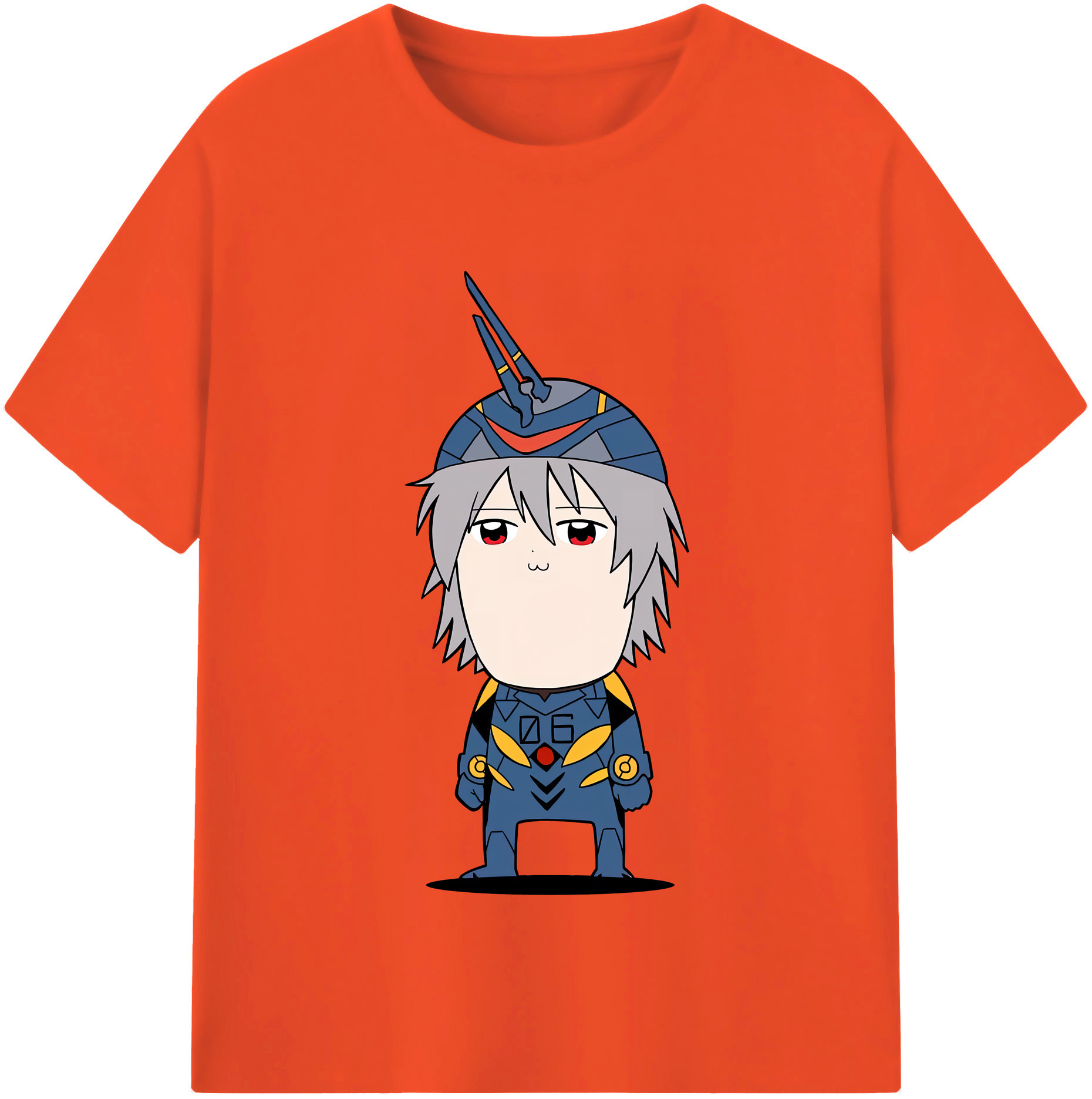 （画像用） EVA 新世紀エヴァンゲリオン 綿100％半袖Tシャツ（フロントプリント）