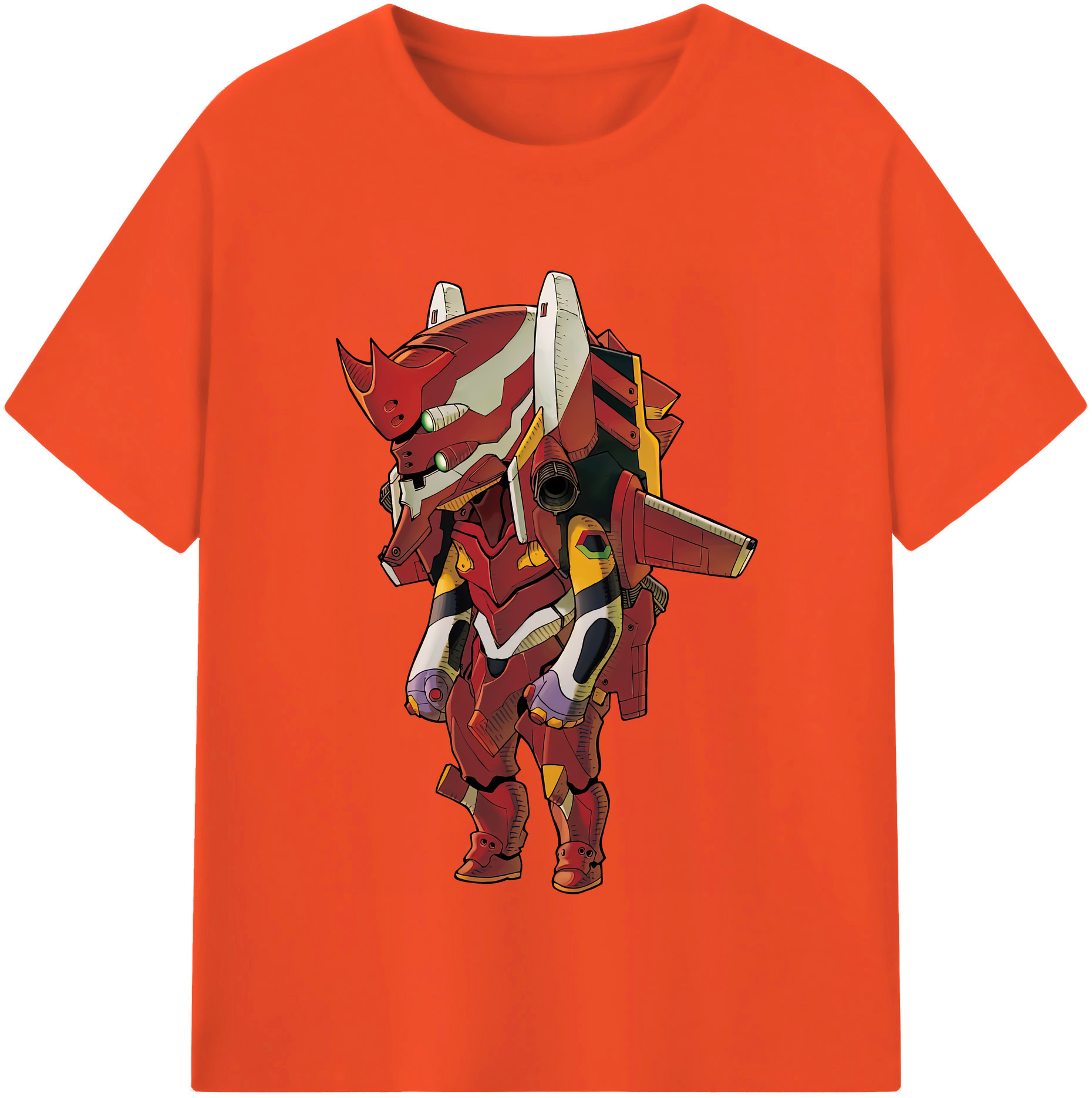 （画像用） EVA 新世紀エヴァンゲリオン 綿100％半袖Tシャツ（フロントプリント）