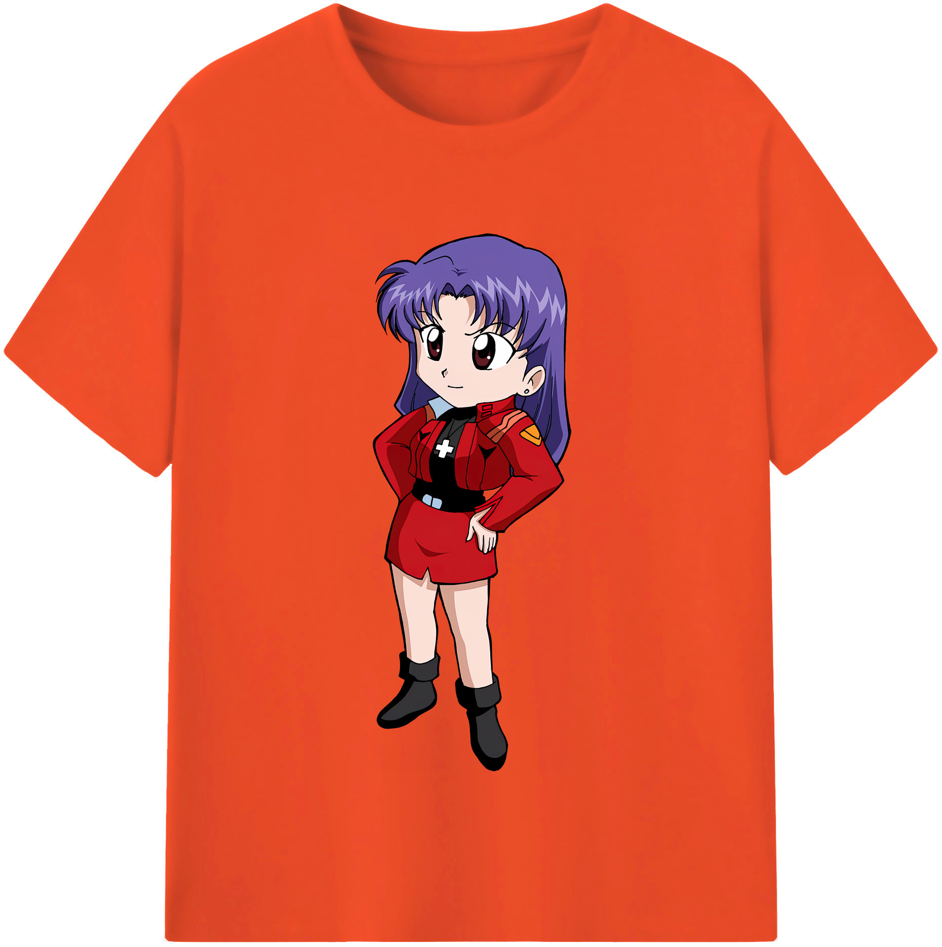 （画像用） EVA 新世紀エヴァンゲリオン 綿100％半袖Tシャツ（フロントプリント）