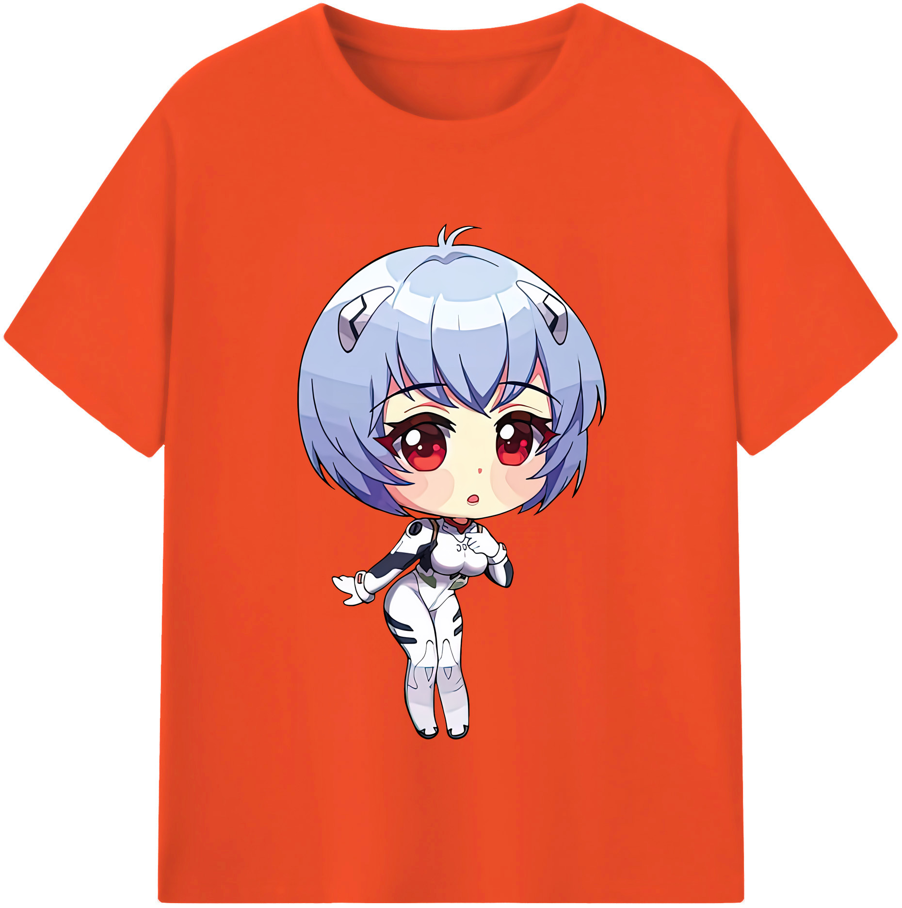 （画像用） EVA 新世紀エヴァンゲリオン 綿100％半袖Tシャツ（フロントプリント）