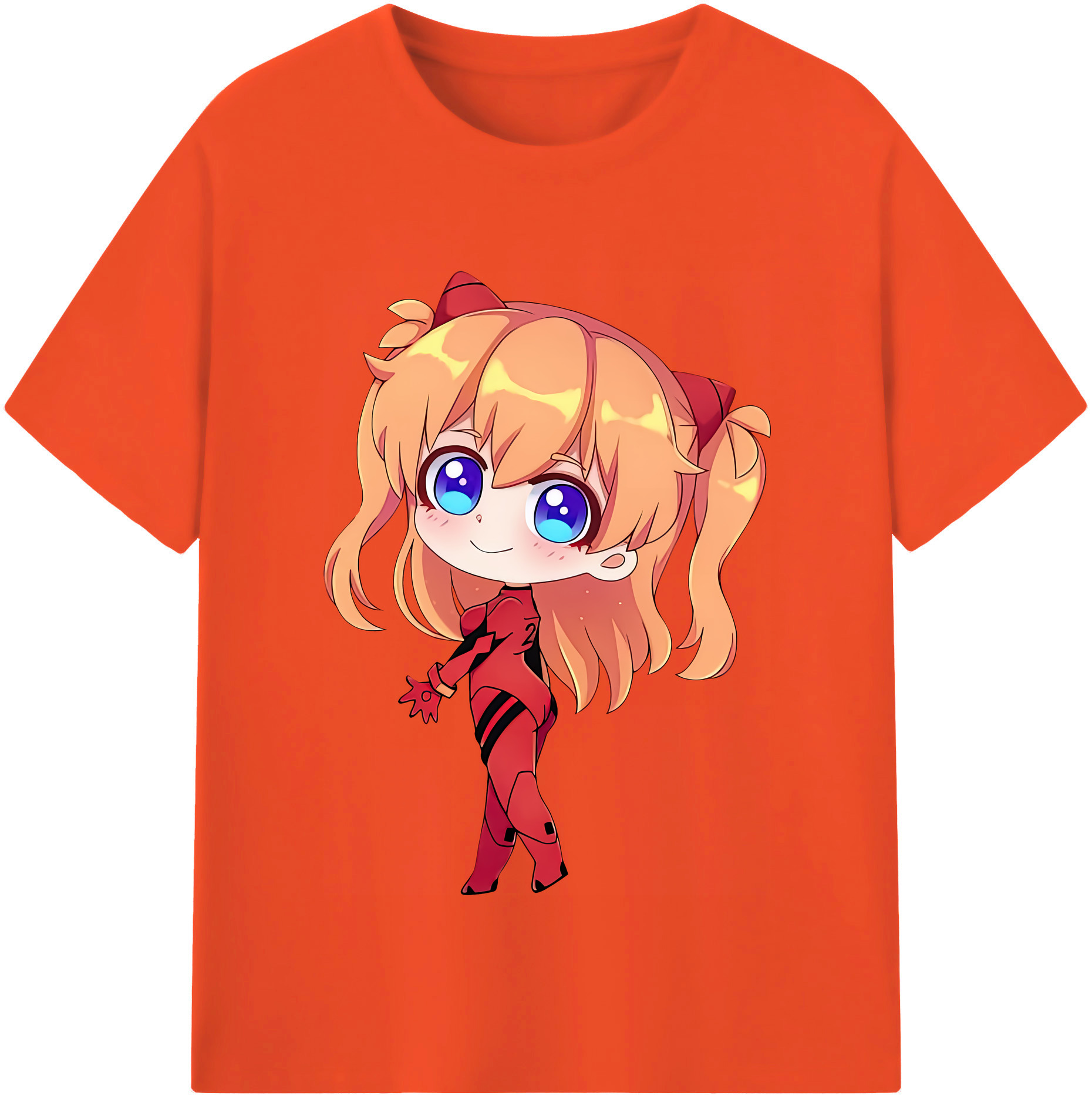 （画像用） EVA 新世紀エヴァンゲリオン 綿100％半袖Tシャツ（フロントプリント）