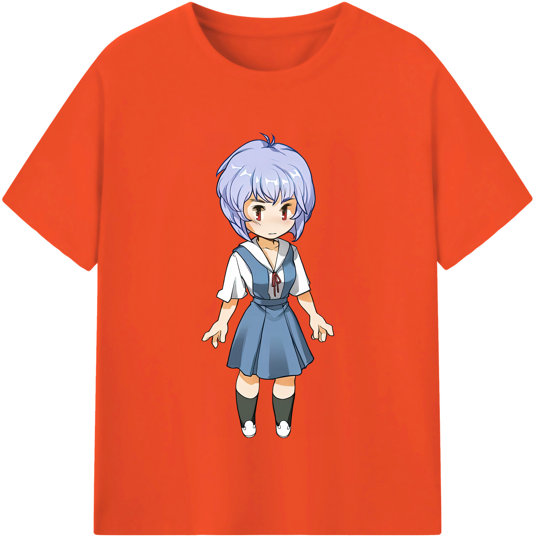 （画像用） EVA 新世紀エヴァンゲリオン 綿100％半袖Tシャツ（フロントプリント）