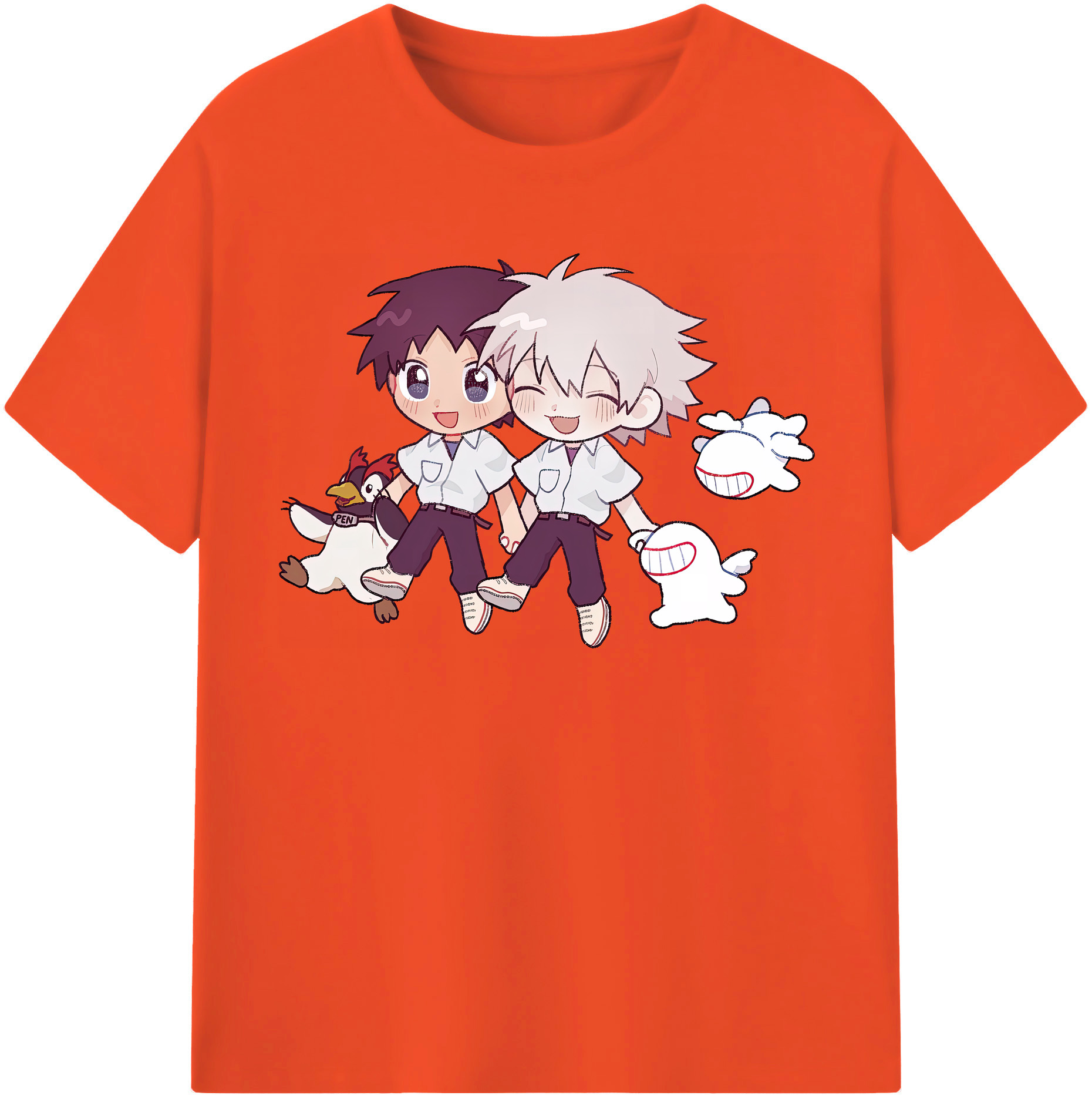 （画像用） EVA 新世紀エヴァンゲリオン 綿100％半袖Tシャツ（フロントプリント）