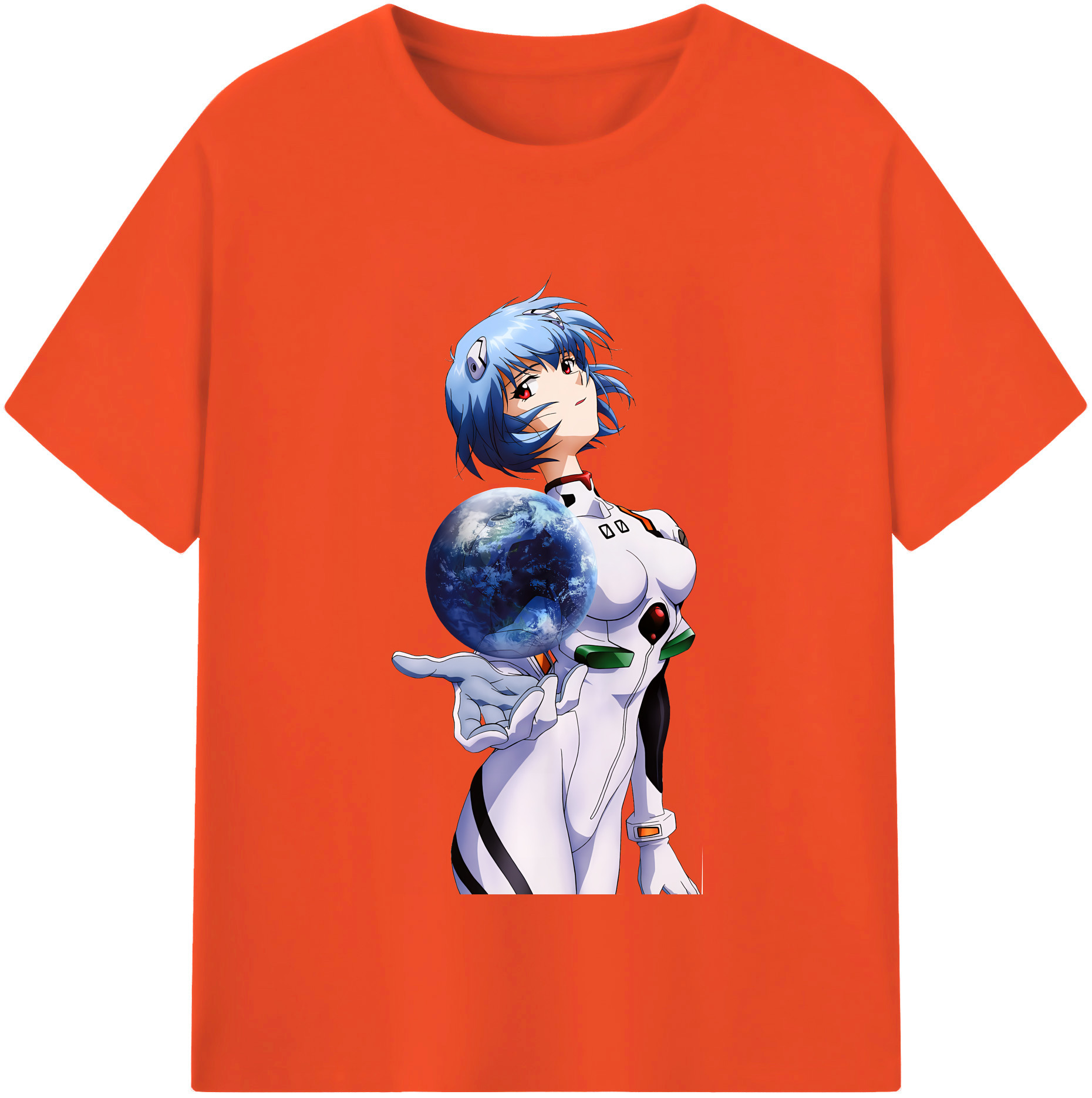（画像用） EVA 新世紀エヴァンゲリオン 綿100％半袖Tシャツ（フロントプリント）