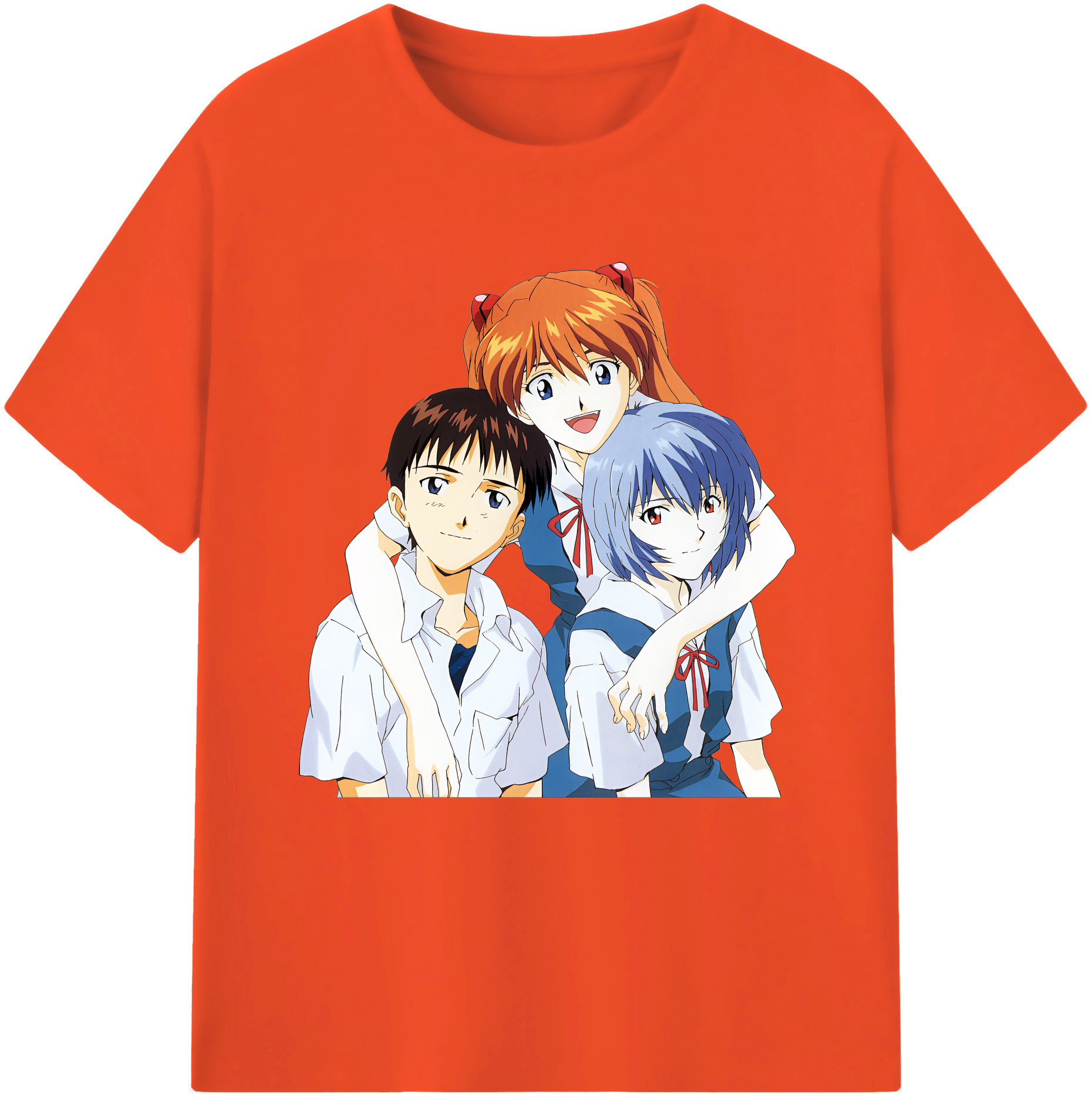 （画像用） EVA 新世紀エヴァンゲリオン 綿100％半袖Tシャツ（フロントプリント）