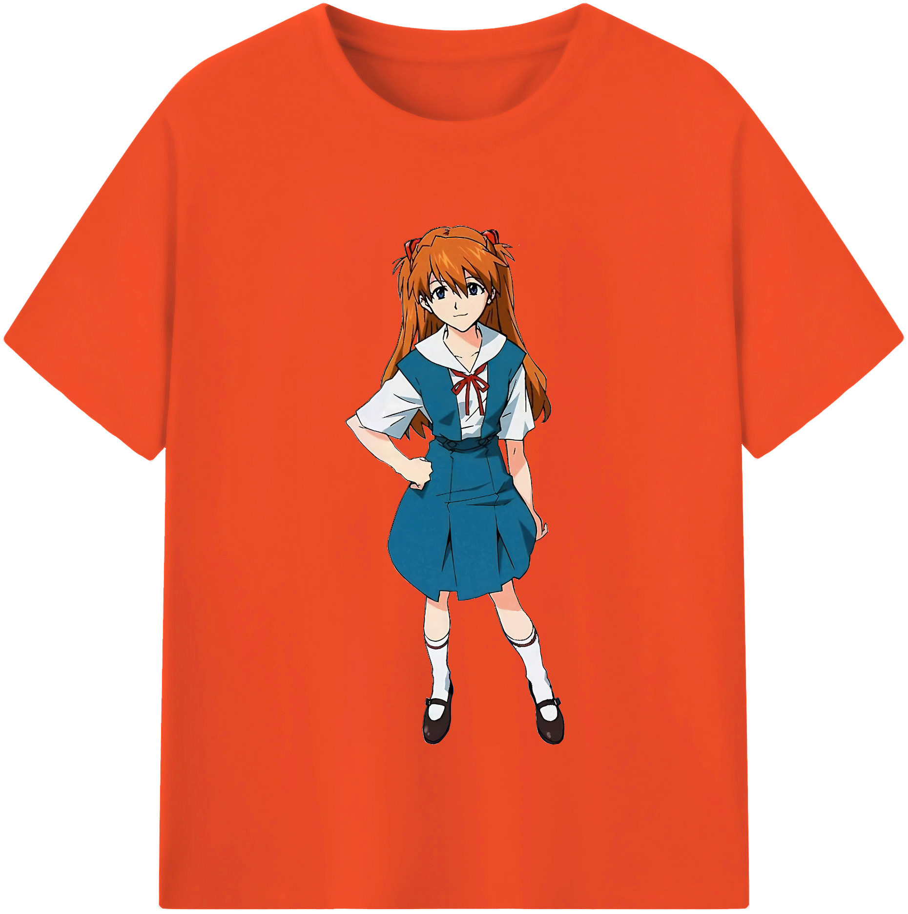 （画像用） EVA 新世紀エヴァンゲリオン 綿100％半袖Tシャツ（フロントプリント）