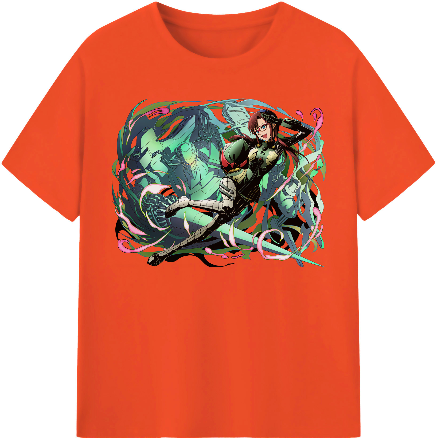 （画像用） EVA 新世紀エヴァンゲリオン 綿100％半袖Tシャツ（フロントプリント）