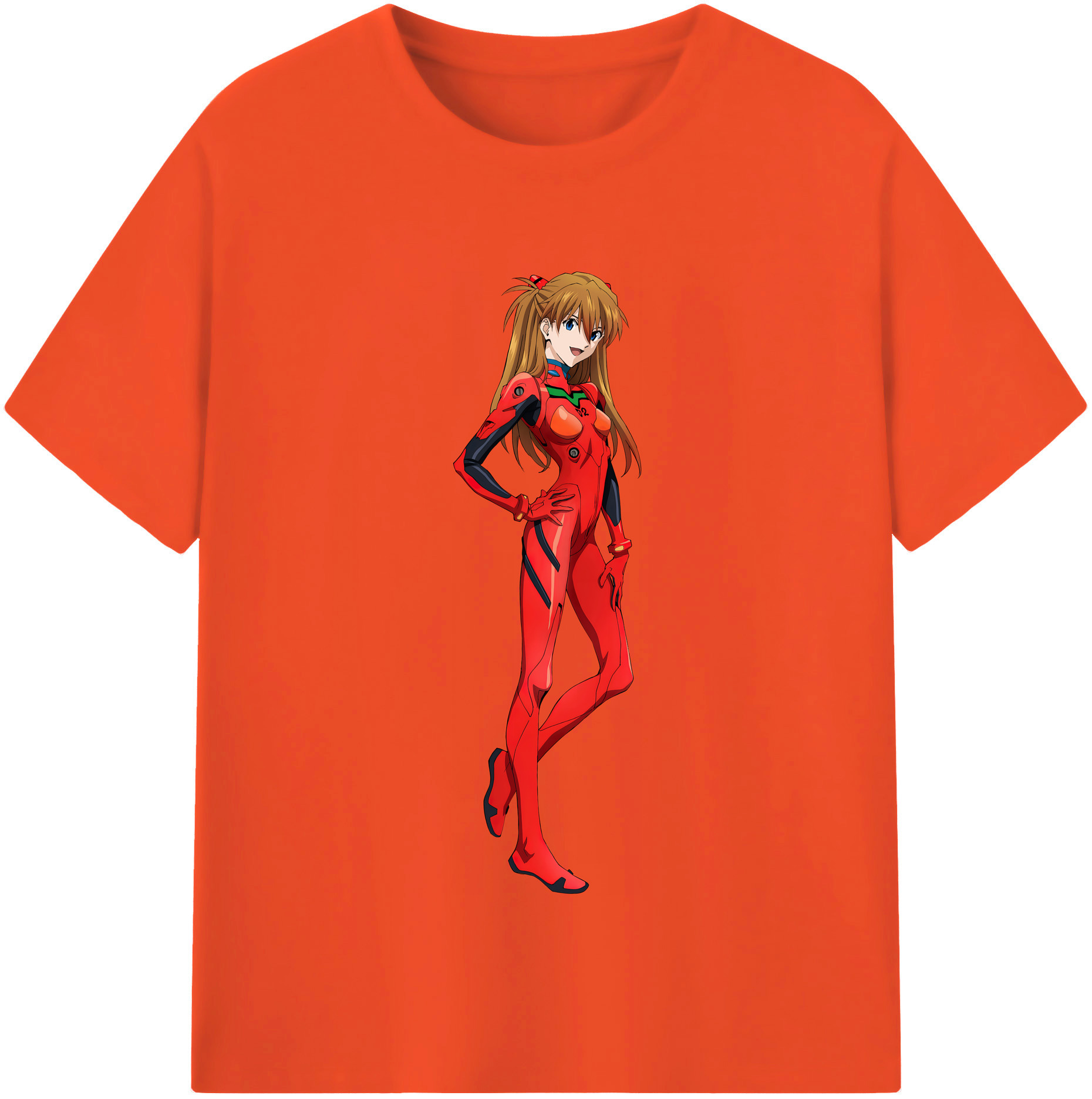 （画像用） EVA 新世紀エヴァンゲリオン 綿100％半袖Tシャツ（フロントプリント）