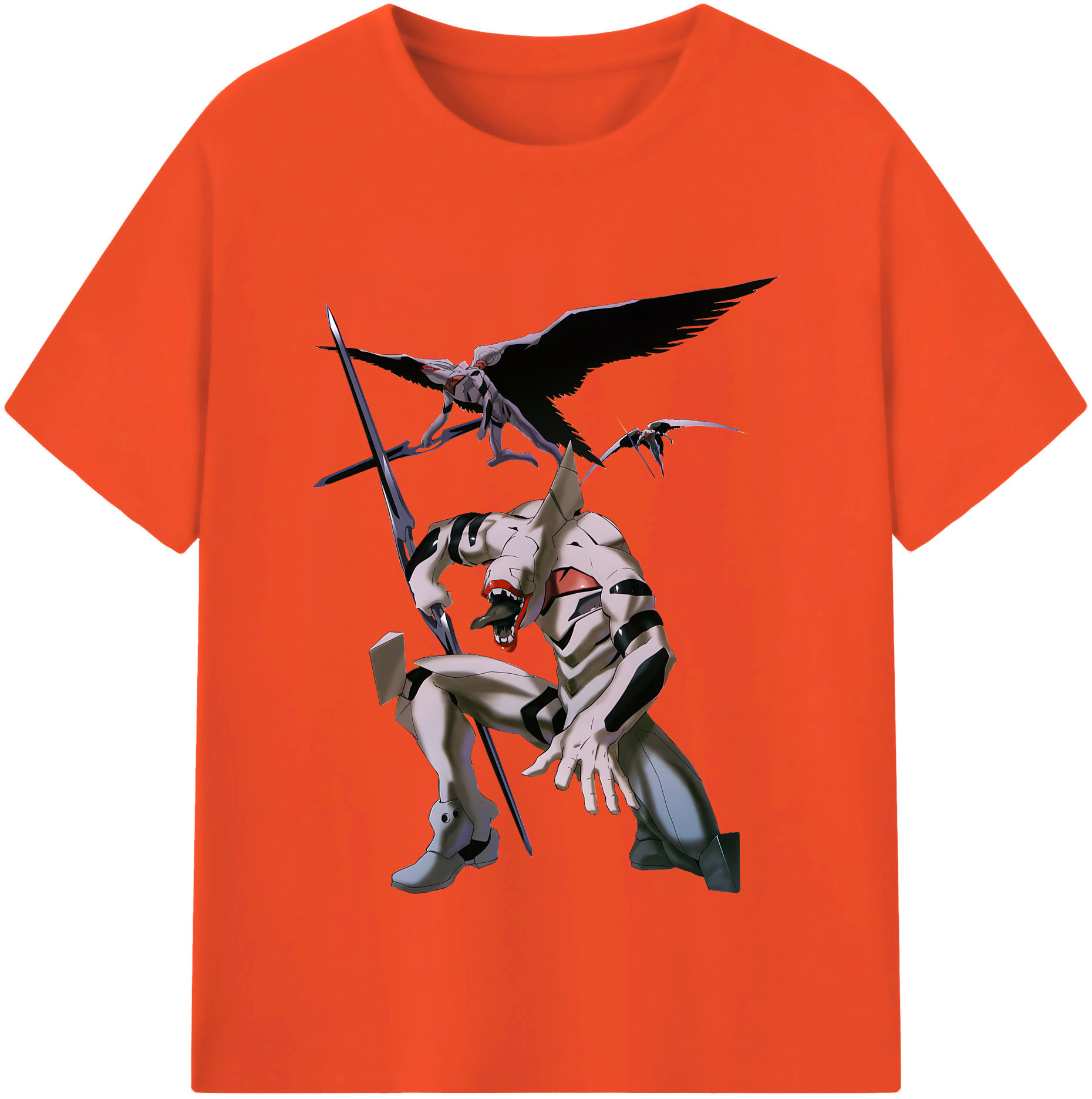 （画像用） EVA 新世紀エヴァンゲリオン 綿100％半袖Tシャツ（フロントプリント）
