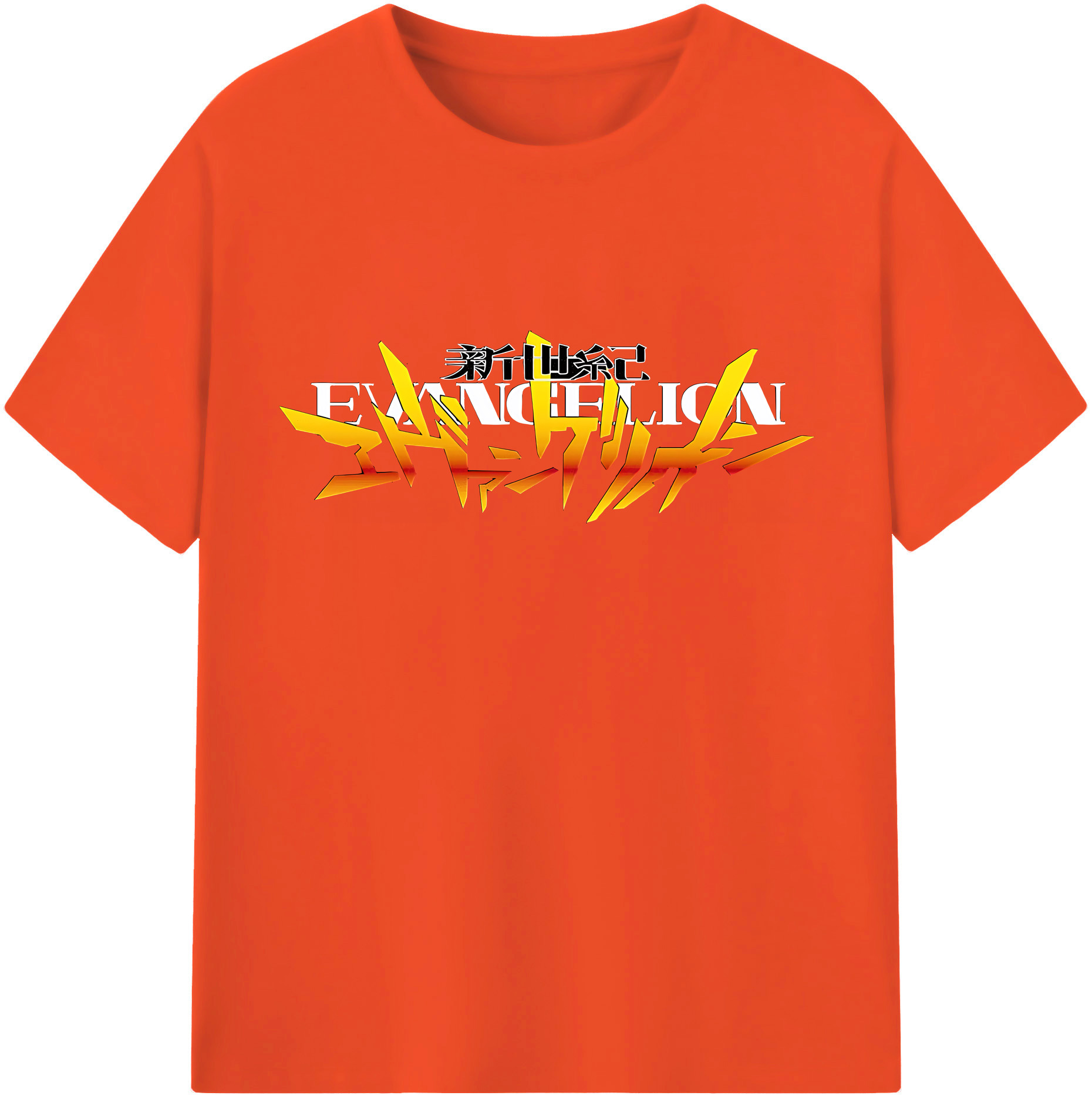 （画像用） EVA 新世紀エヴァンゲリオン 綿100％半袖Tシャツ（フロントプリント）