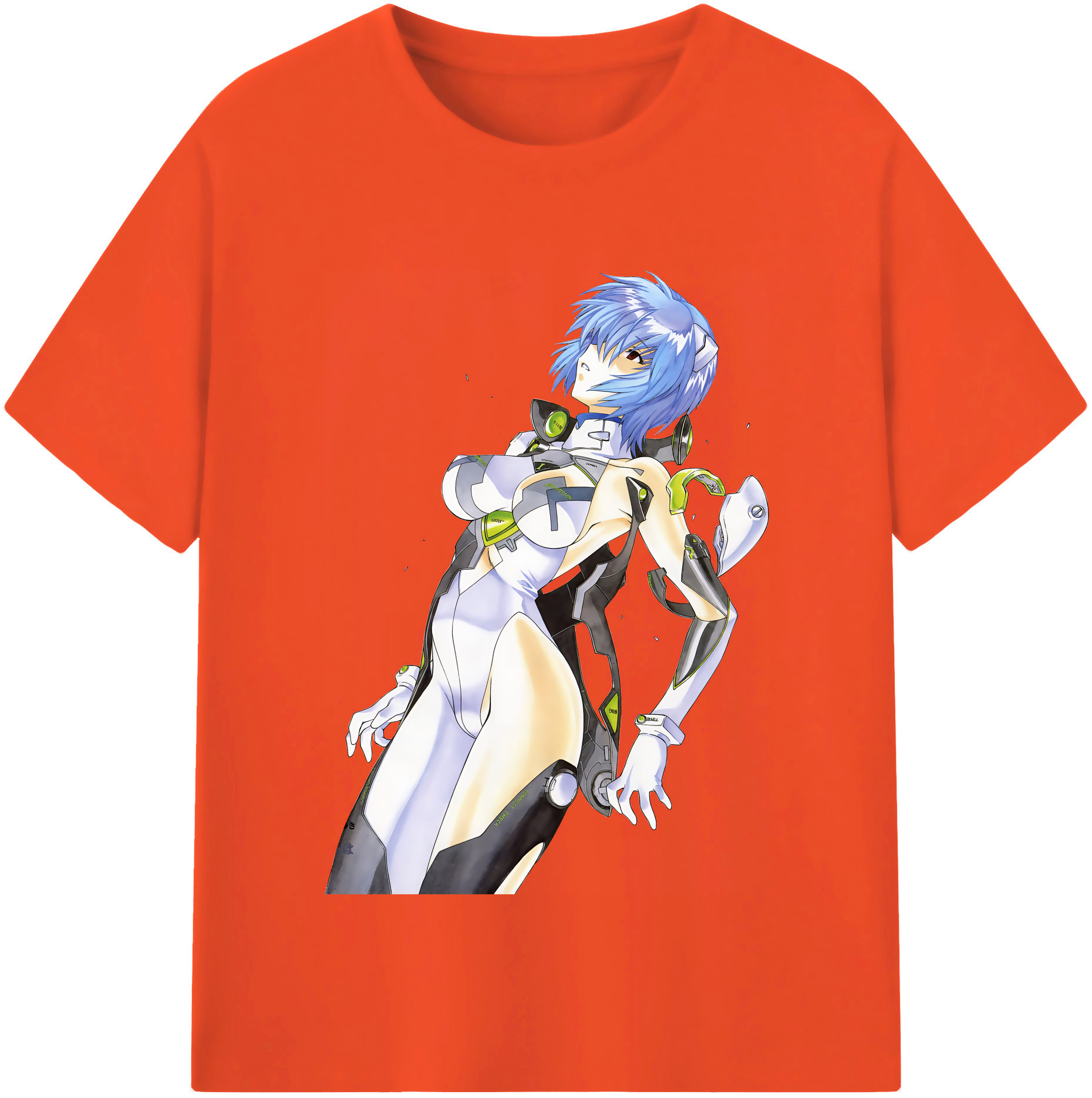 （画像用） EVA 新世紀エヴァンゲリオン 綿100％半袖Tシャツ（フロントプリント）