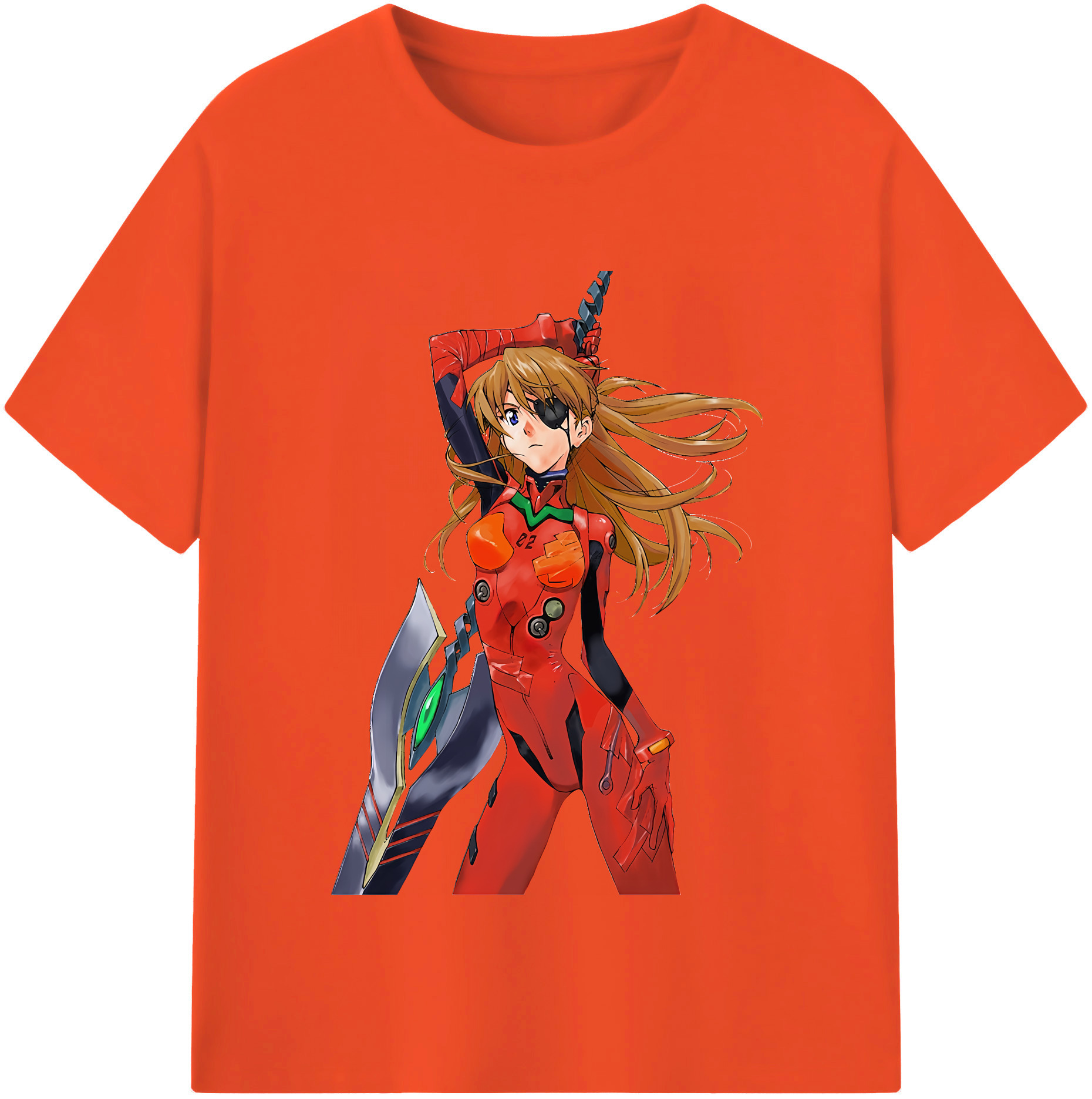 （画像用） EVA 新世紀エヴァンゲリオン 綿100％半袖Tシャツ（フロントプリント）