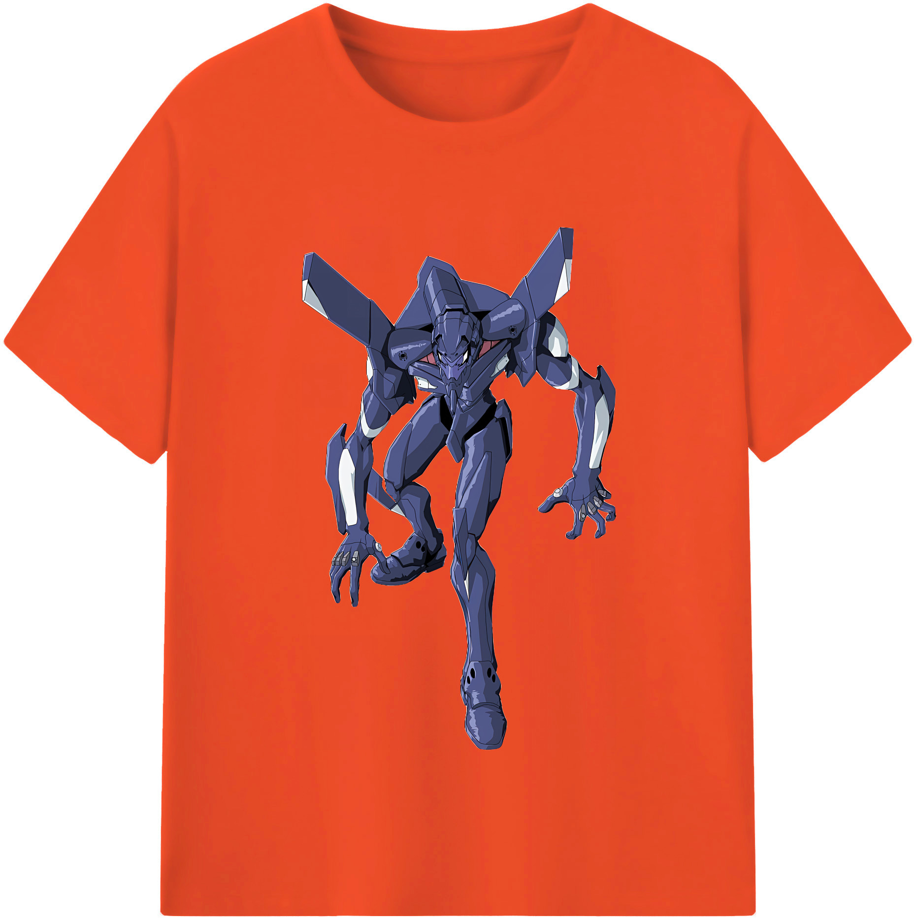 （画像用） EVA 新世紀エヴァンゲリオン 綿100％半袖Tシャツ（フロントプリント）