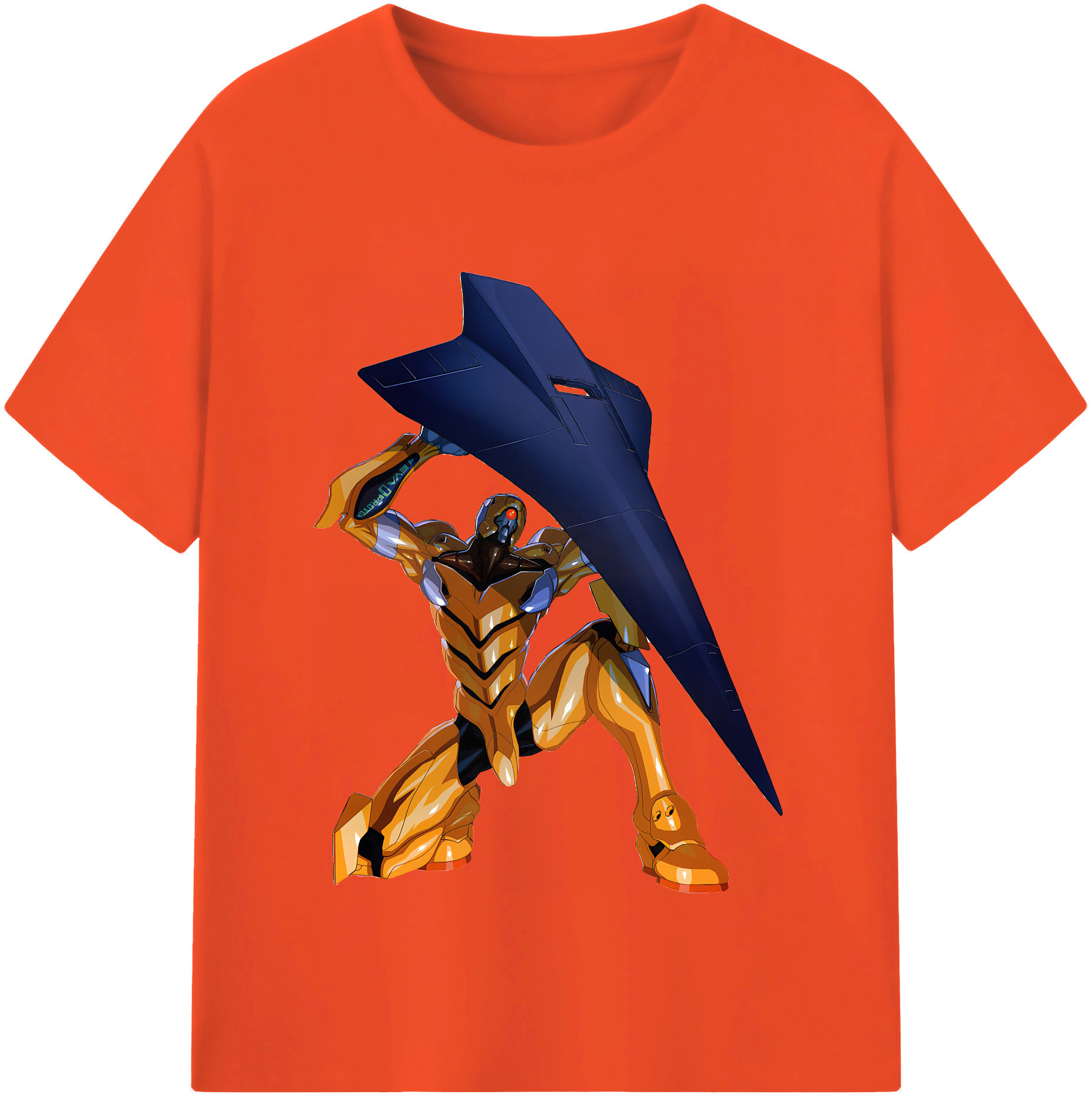 （画像用） EVA 新世紀エヴァンゲリオン 綿100％半袖Tシャツ（フロントプリント）