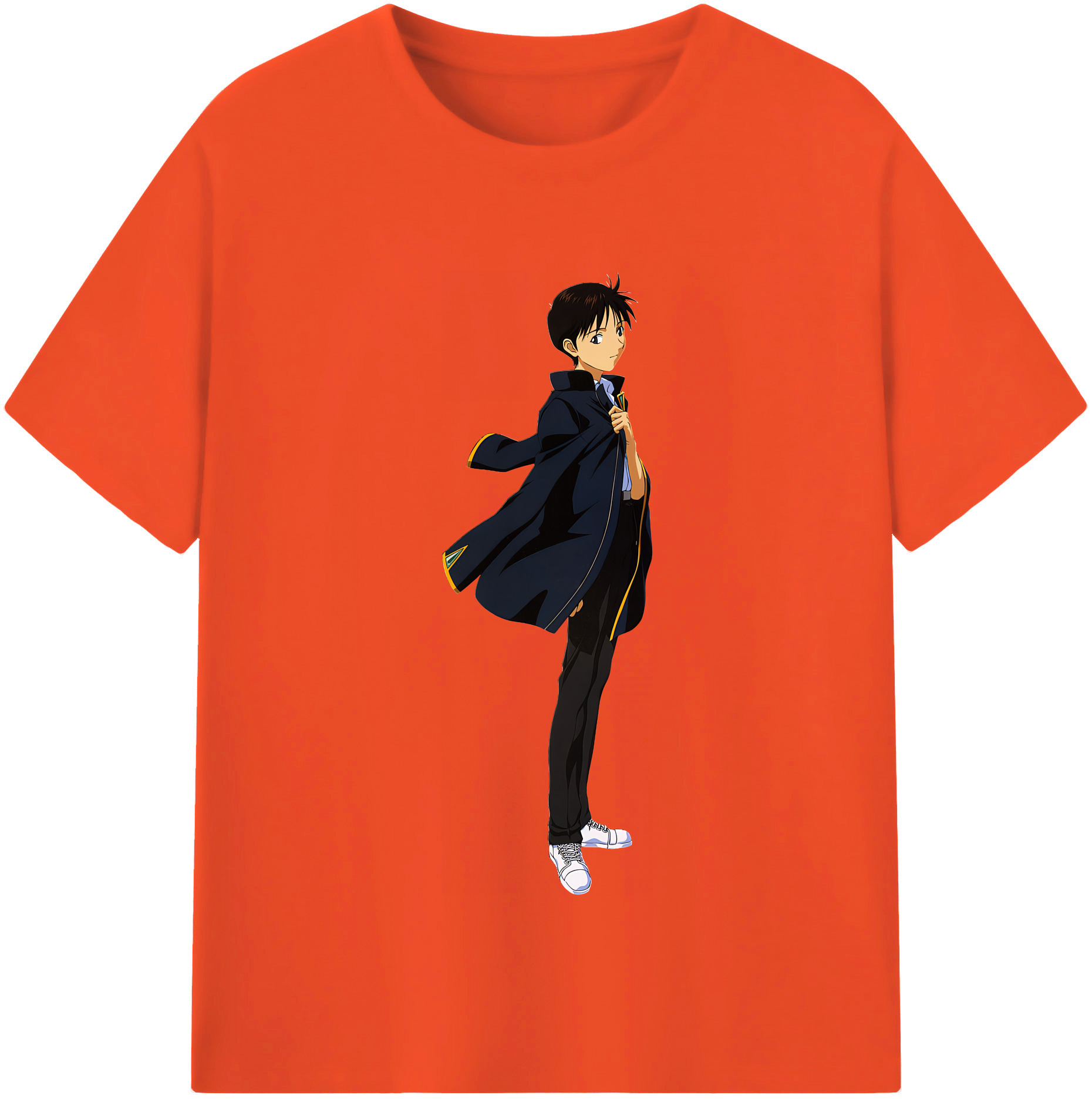 （画像用） EVA 新世紀エヴァンゲリオン 綿100％半袖Tシャツ（フロントプリント）