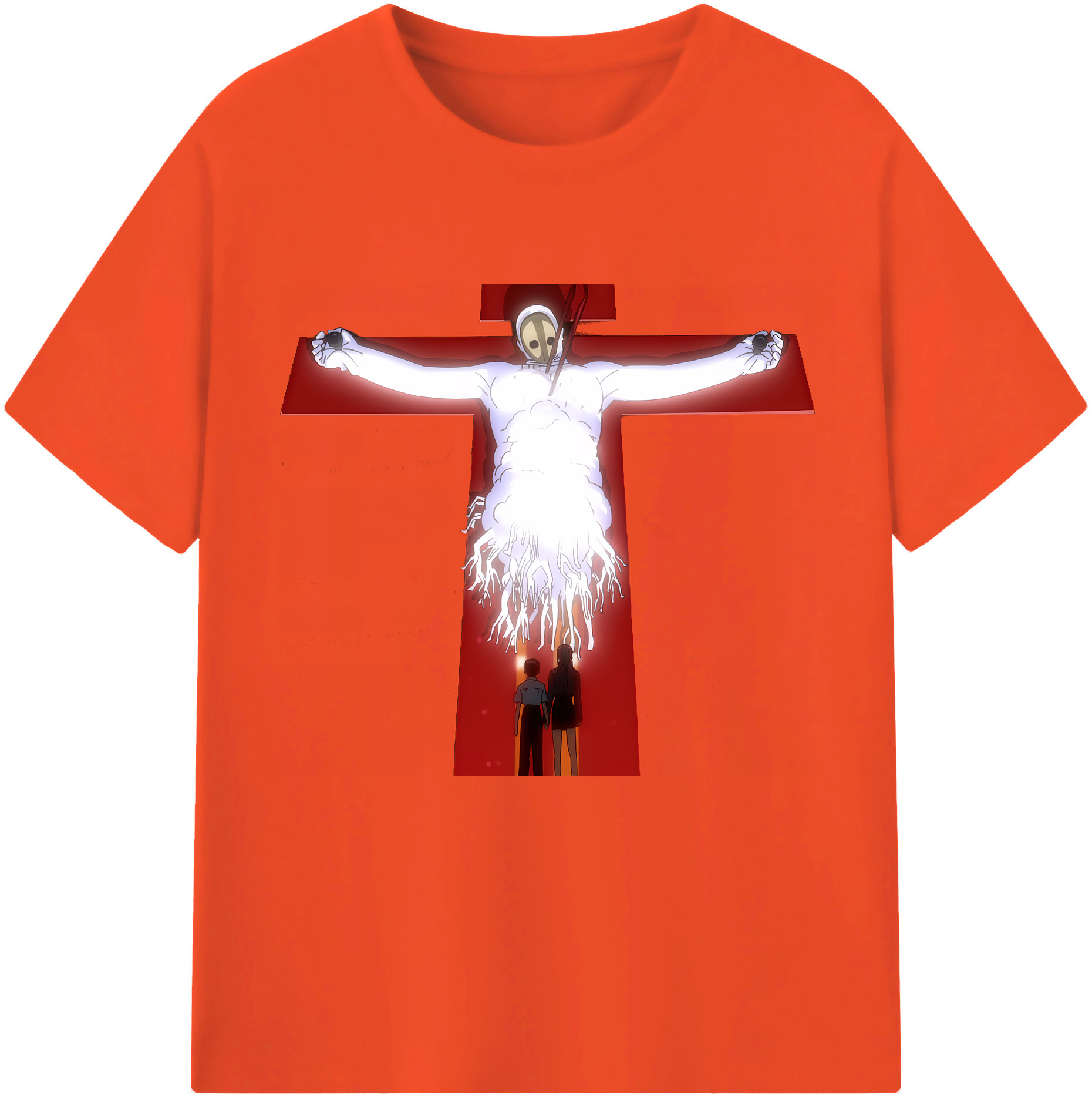 （画像用） EVA 新世紀エヴァンゲリオン 綿100％半袖Tシャツ（フロントプリント）