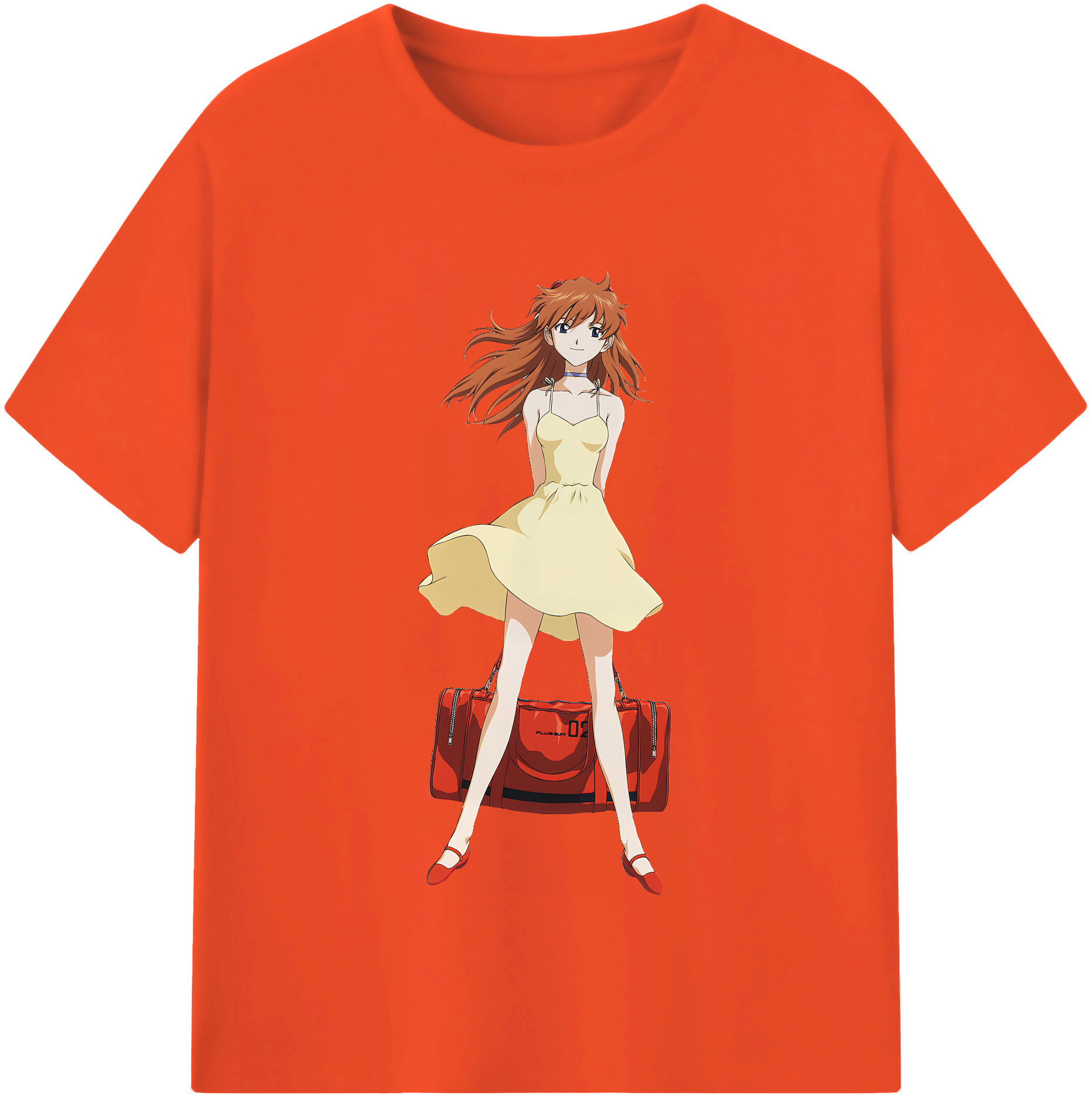 （画像用） EVA 新世紀エヴァンゲリオン 綿100％半袖Tシャツ（フロントプリント）