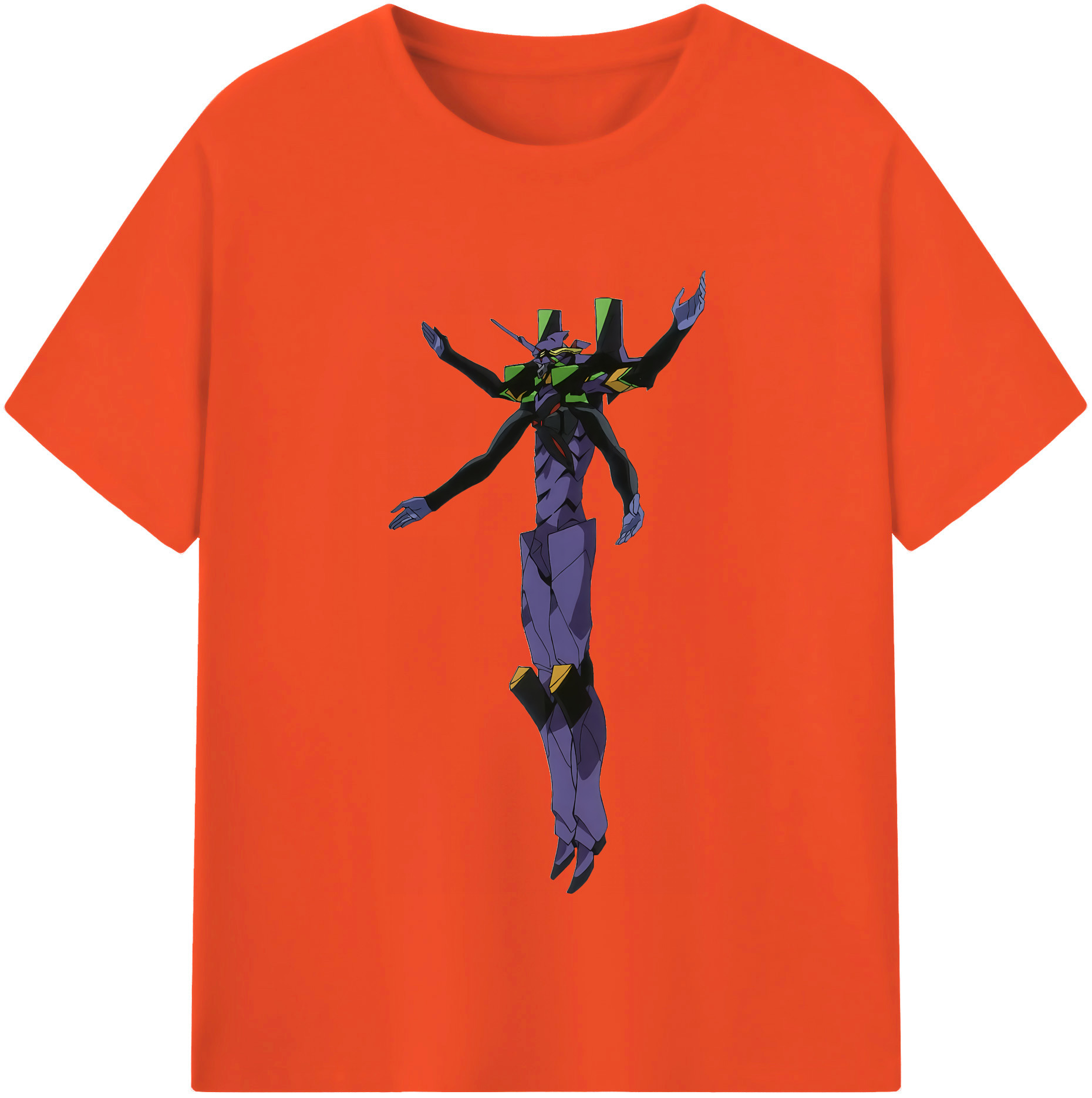 （画像用） EVA 新世紀エヴァンゲリオン 綿100％半袖Tシャツ（フロントプリント）