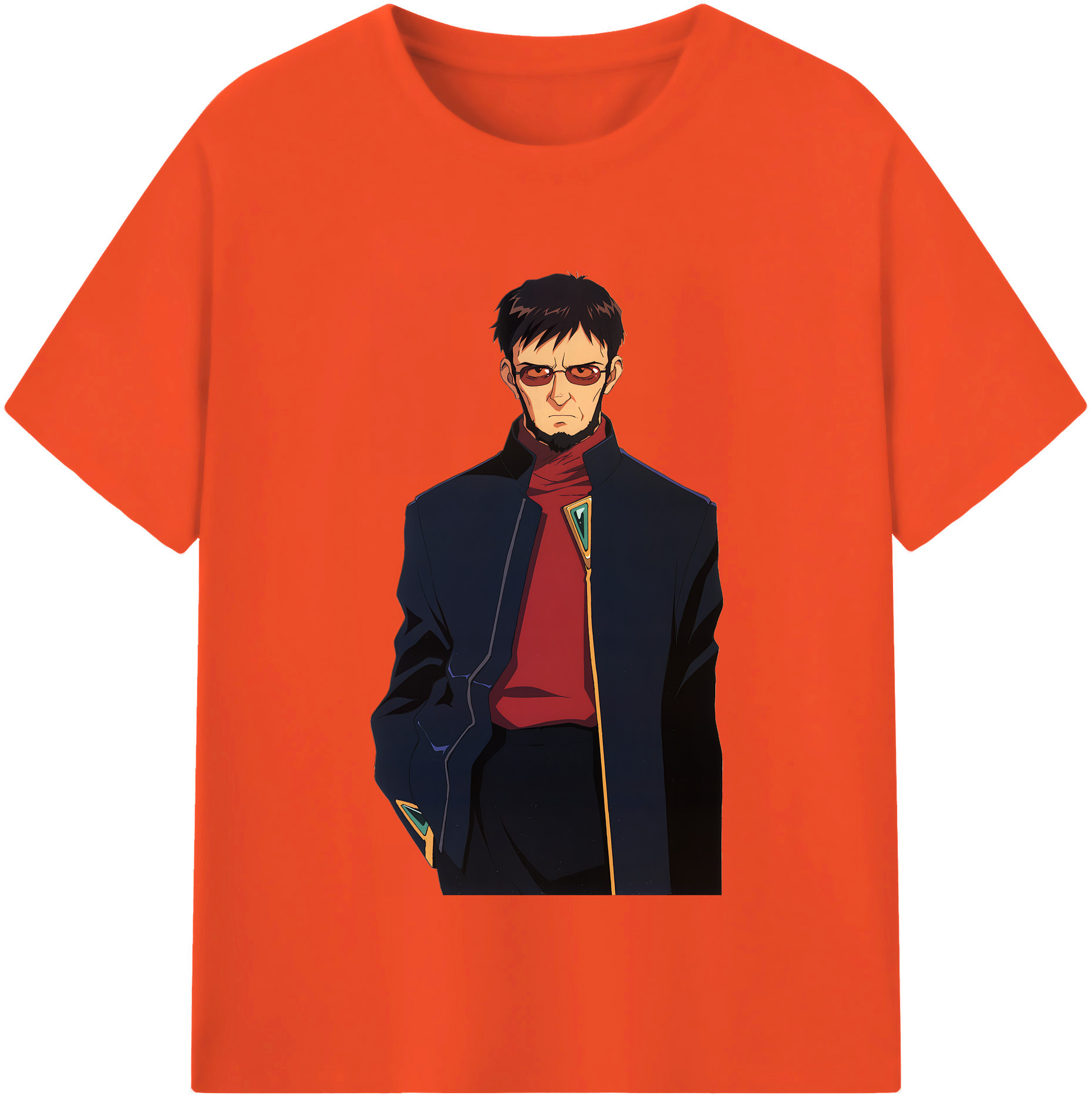 （画像用） EVA 新世紀エヴァンゲリオン 綿100％半袖Tシャツ（フロントプリント）