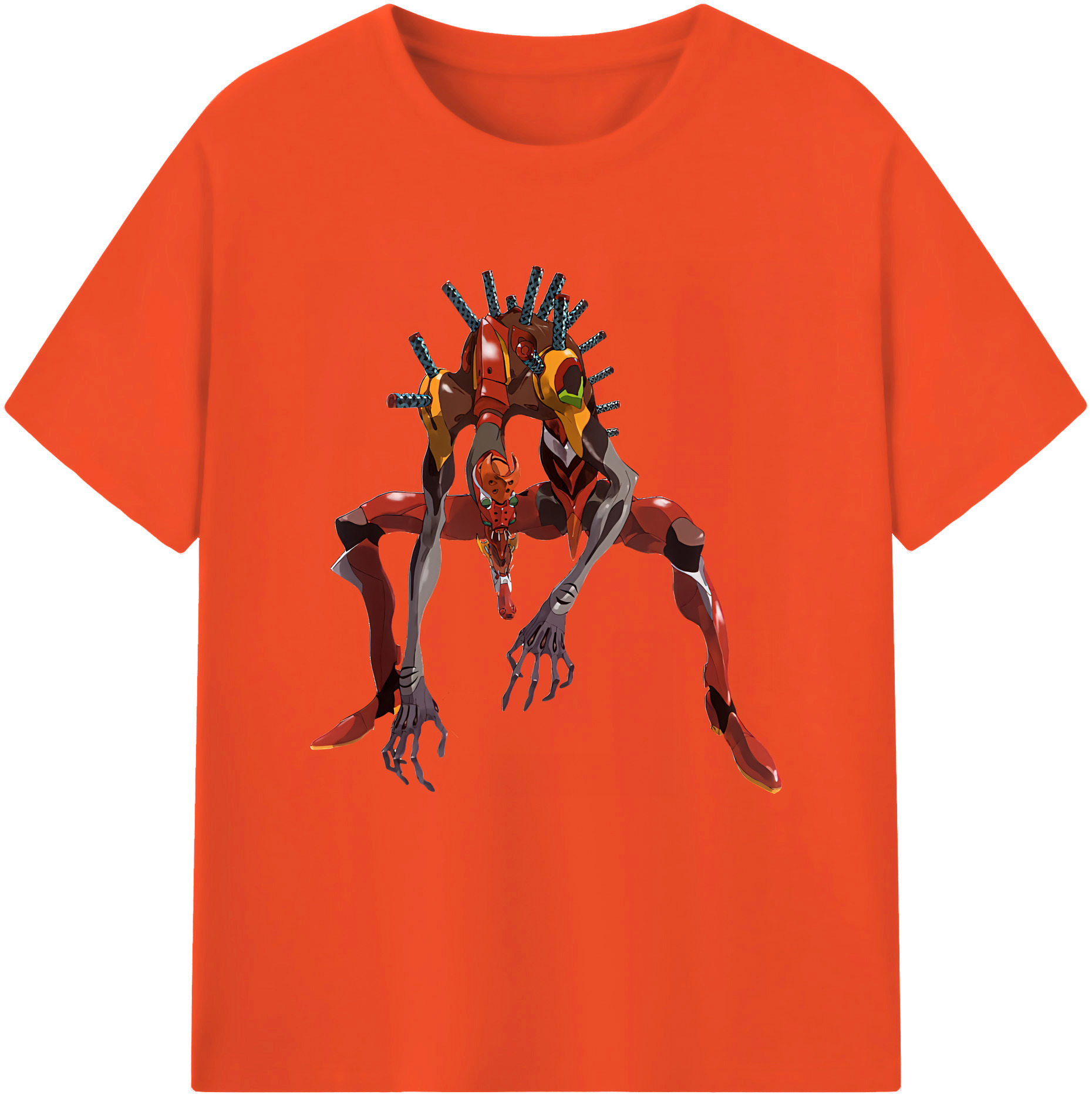 （画像用） EVA 新世紀エヴァンゲリオン 綿100％半袖Tシャツ（フロントプリント）