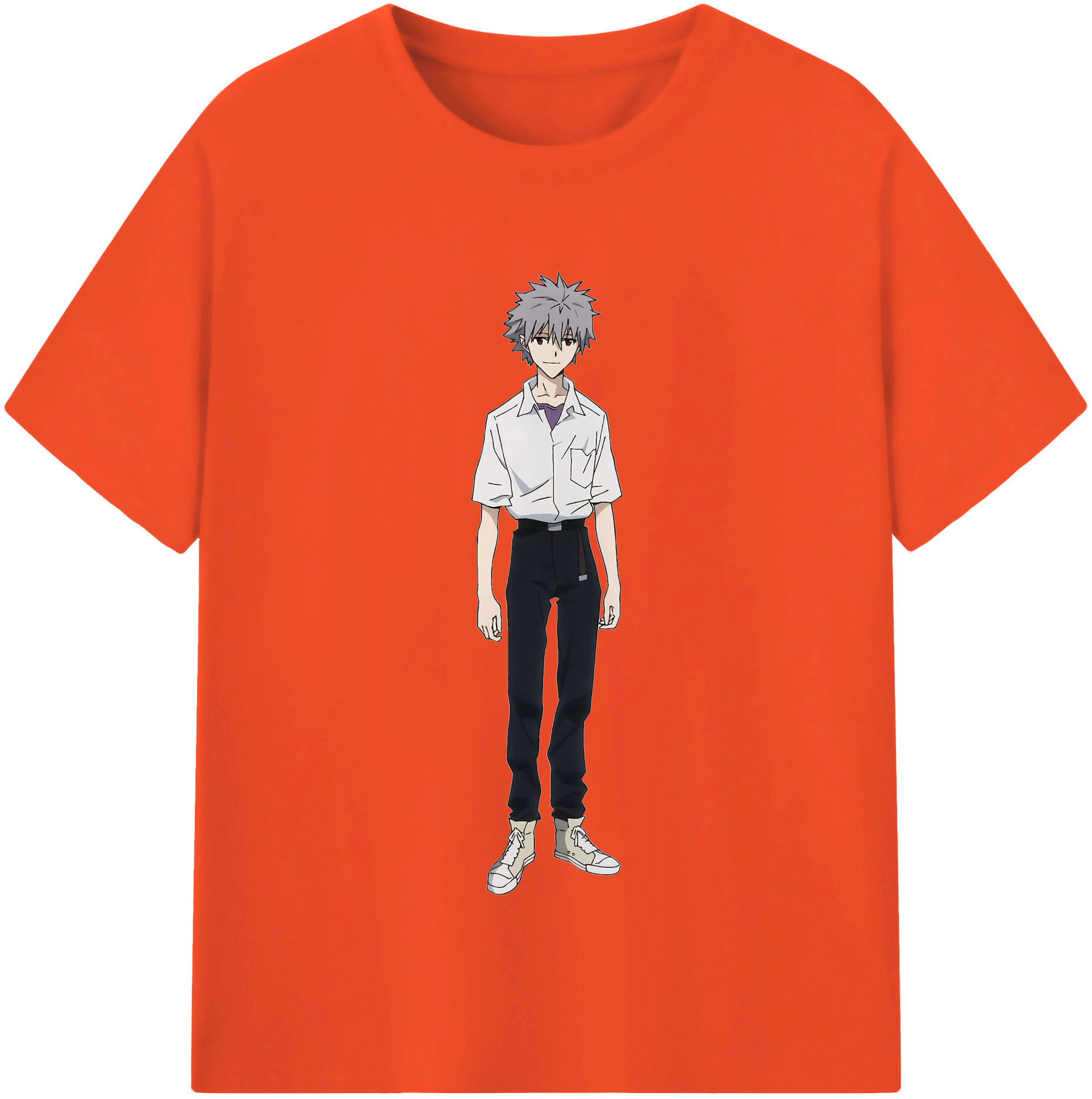 （画像用） EVA 新世紀エヴァンゲリオン 綿100％半袖Tシャツ（フロントプリント）