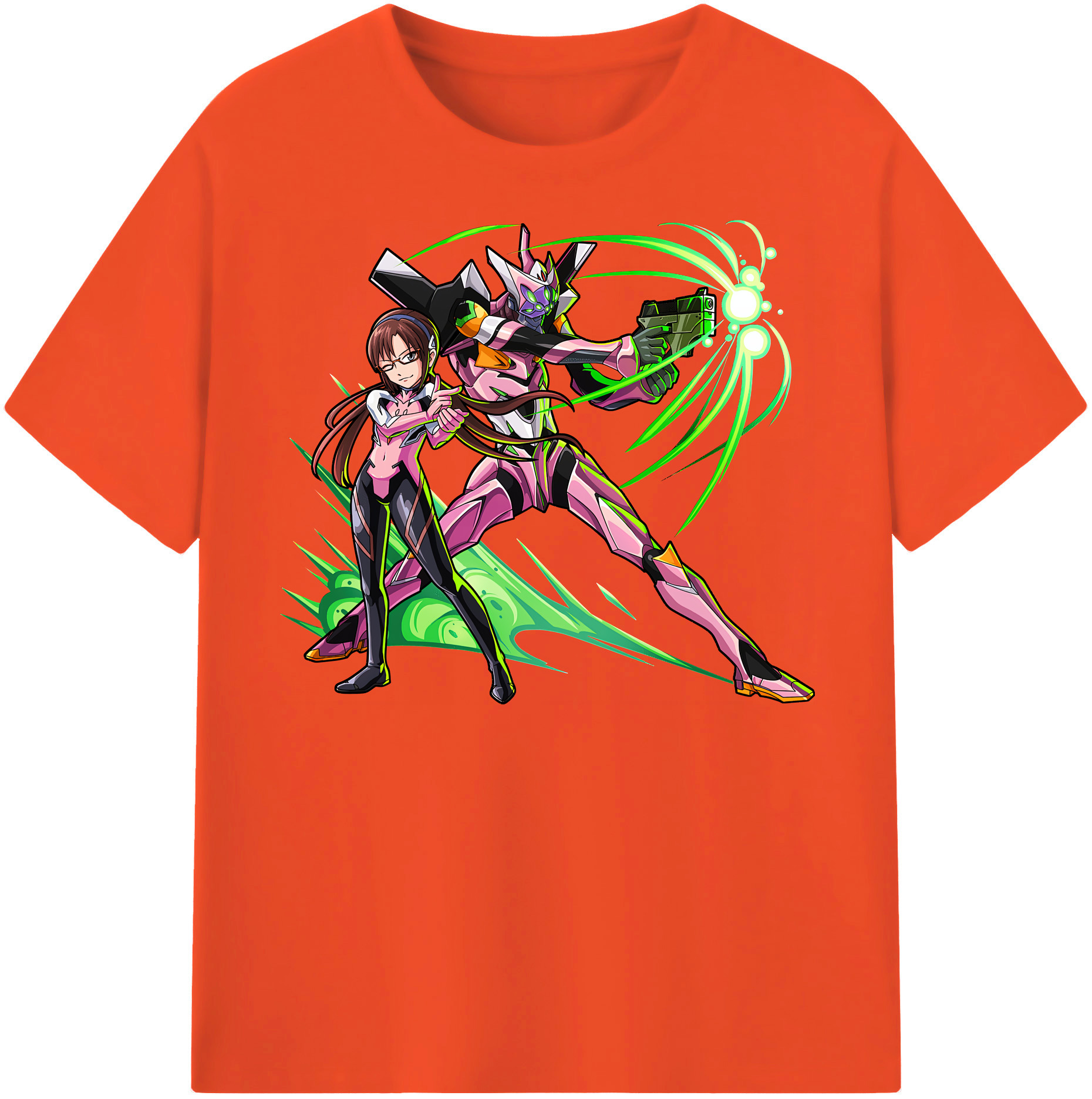 （画像用） EVA 新世紀エヴァンゲリオン 綿100％半袖Tシャツ（フロントプリント）